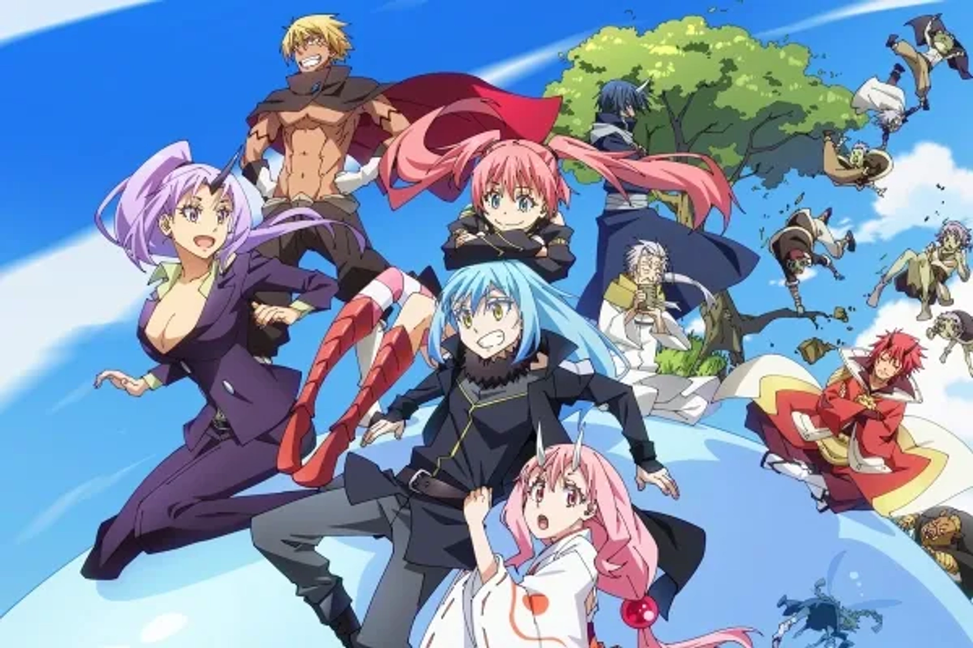 انیمه وقتی به عنوان یک اسلایم تناسخ پیدا کردم (That Time I Got Reincarnated As A Slime 2018)