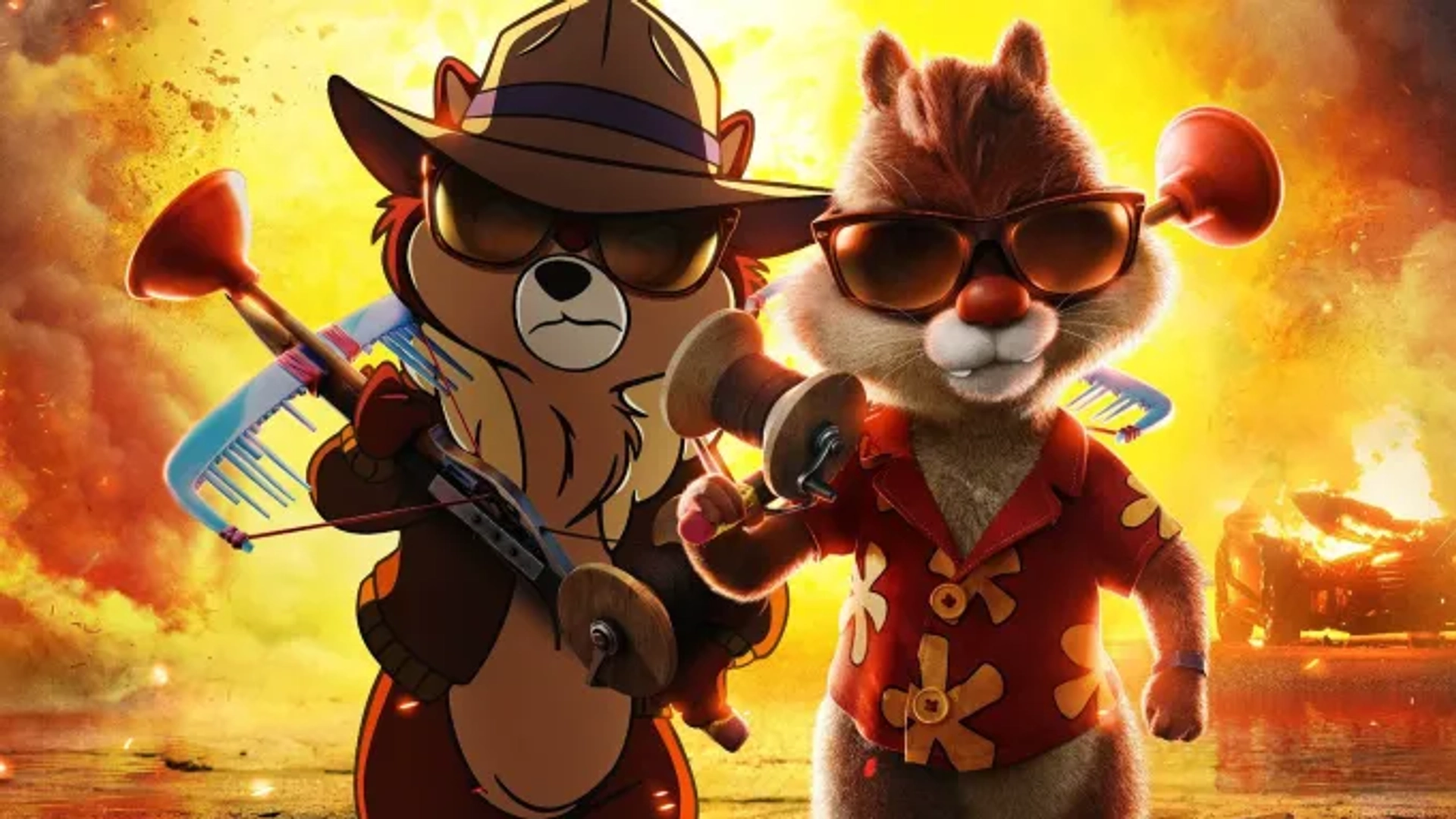 دانلود انیمیشن چیپ و دیل: تکاوران نجات (Chip 'n Dale: Rescue Rangers 2022)