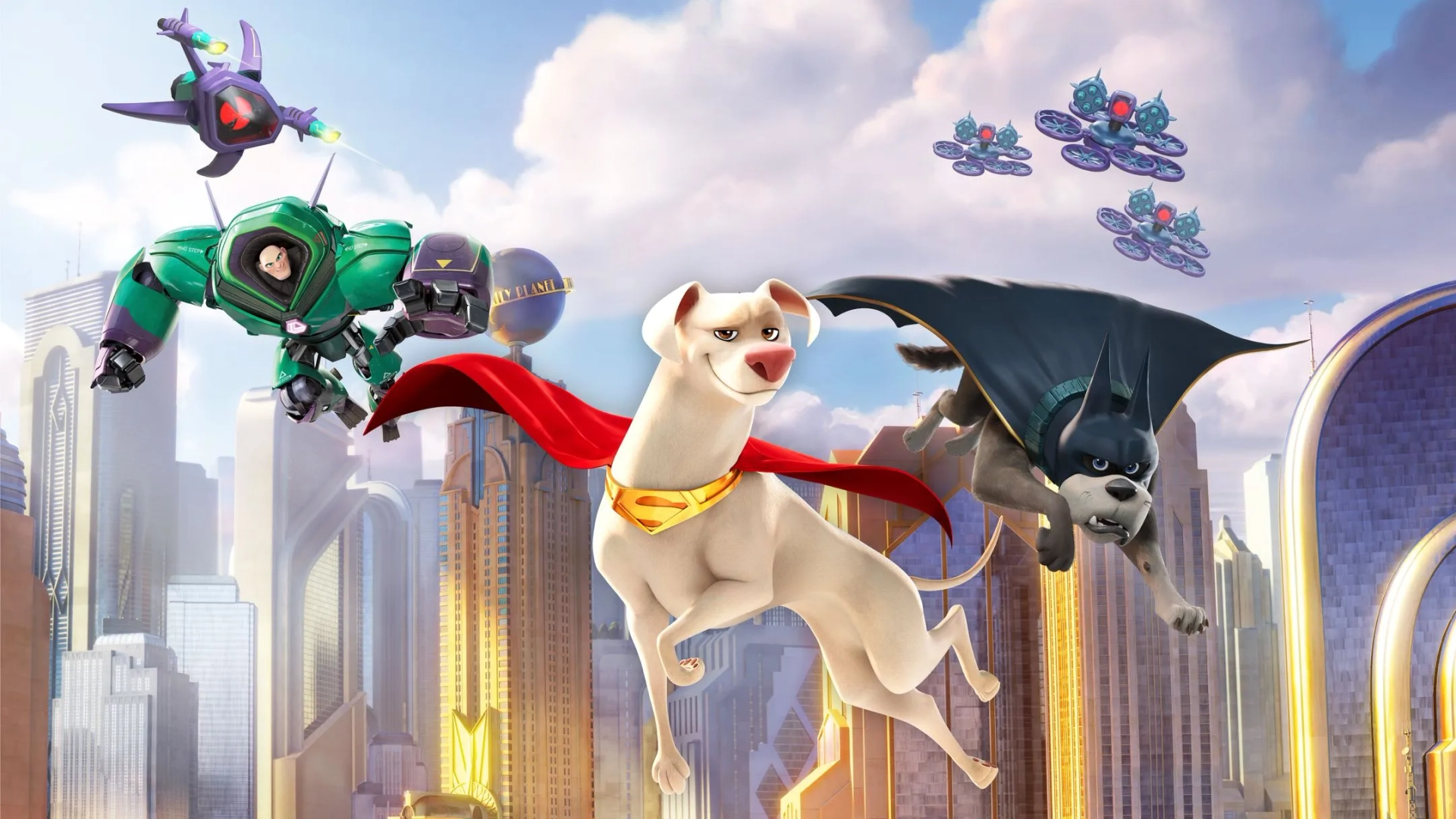 دانلود انیمیشن لیگ قهرمانان حیوانات خانگی (DC League of Super-Pets 2022)