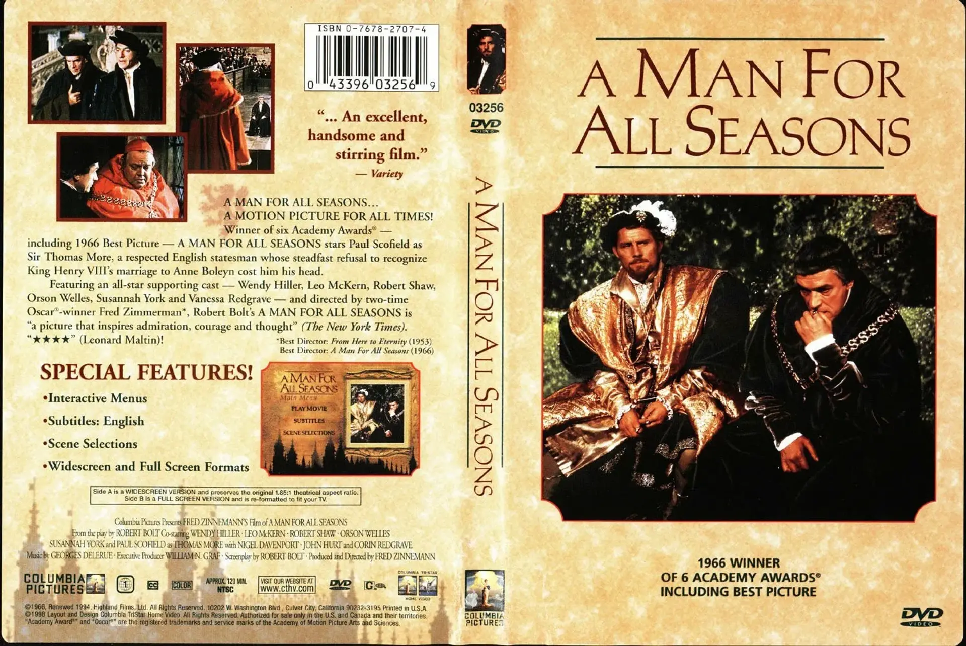 دانلود فیلم مردی برای تمام فصول (A Man for All Seasons 1966)