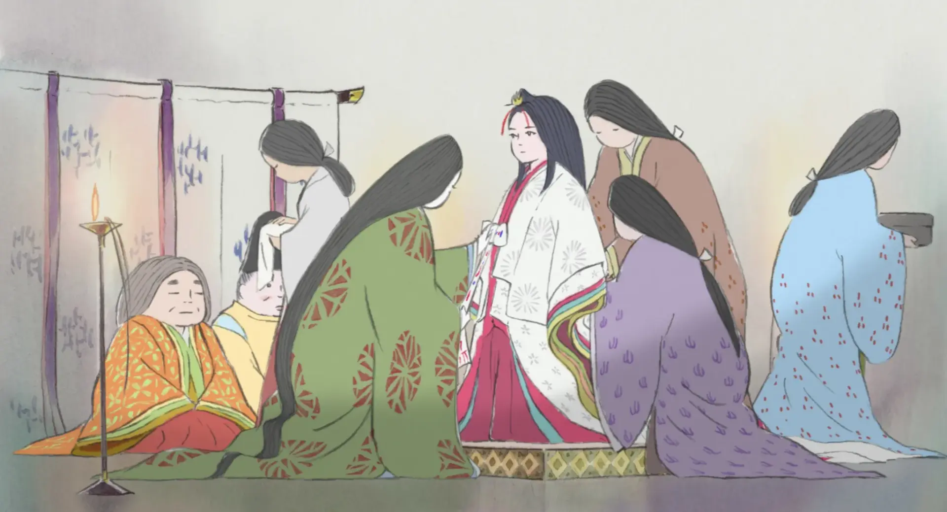 دانلود انیمه افسانه پرنسس کاگویا (The Tale of The Princess Kaguya 2013)