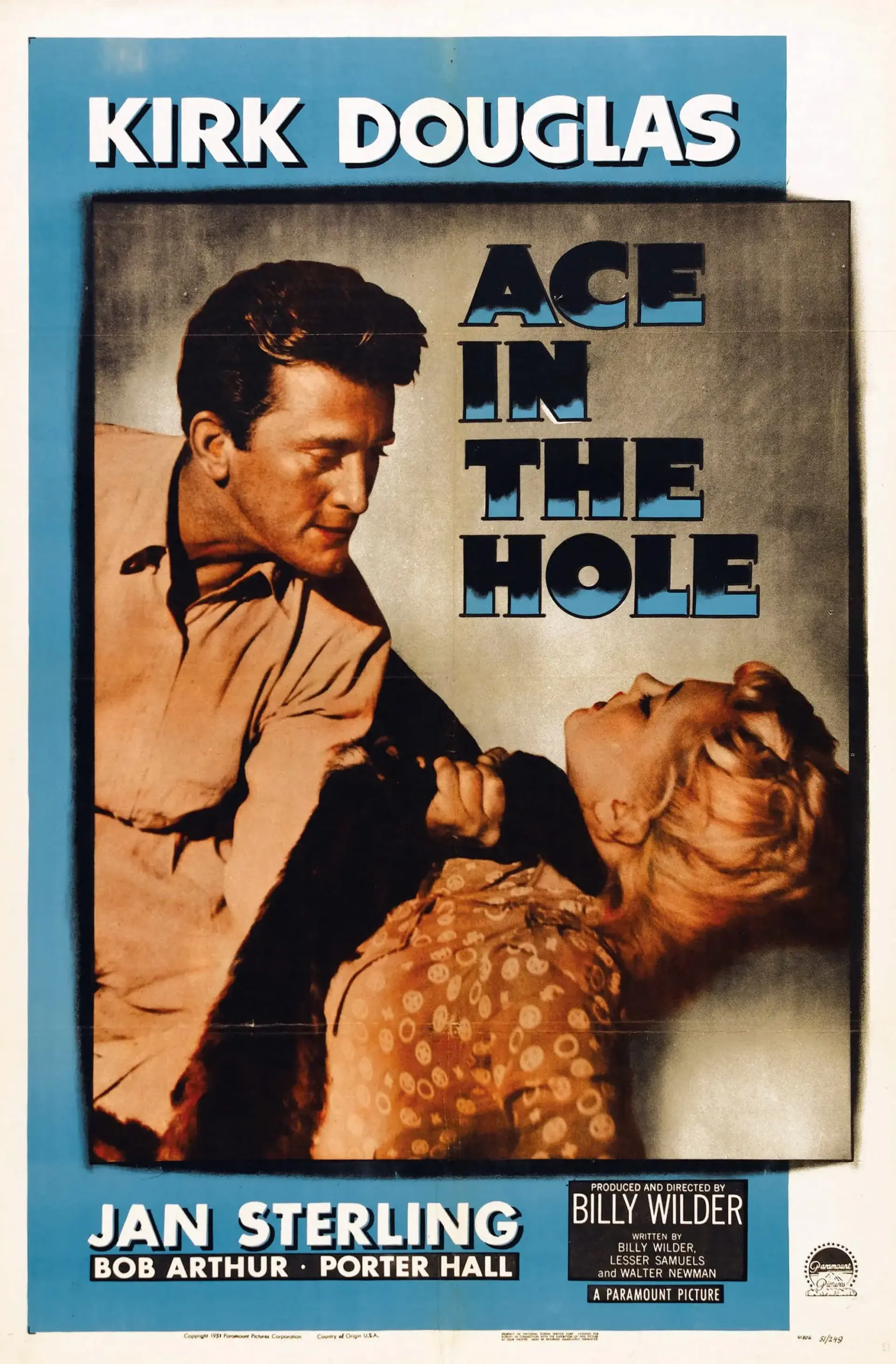 دانلود فیلم تک خال در حفره (Ace in the Hole 1951)