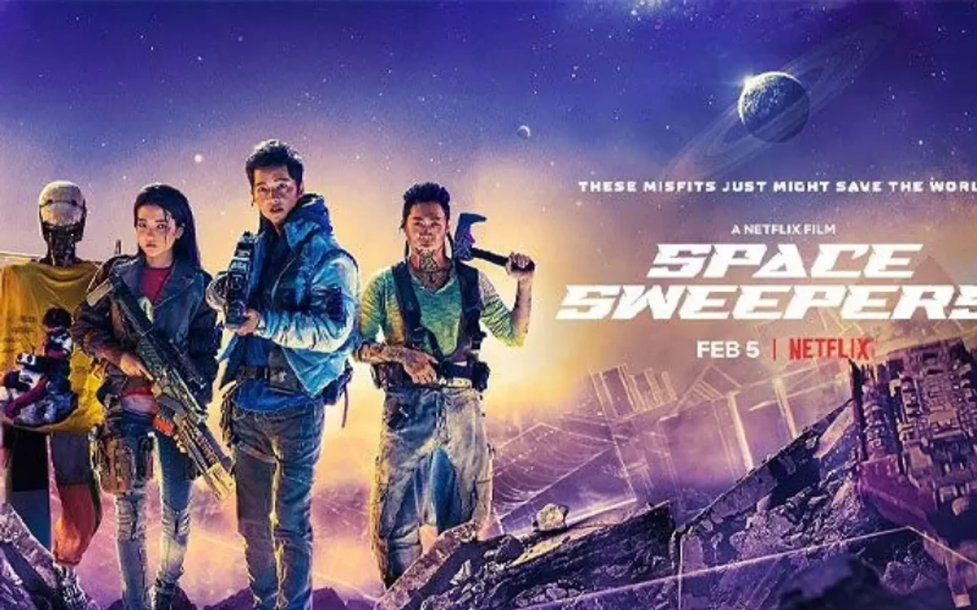 دانلود فیلم رفتگران فضایی (Space Sweepers 2021)