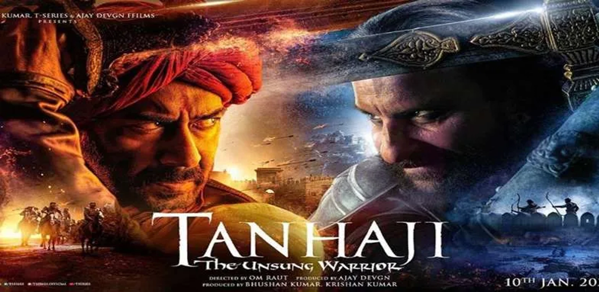 دانلود فیلم تانهاجی: جنگجوی ستایش نشده (Tanhaji: The Unsung Warrior 2020)