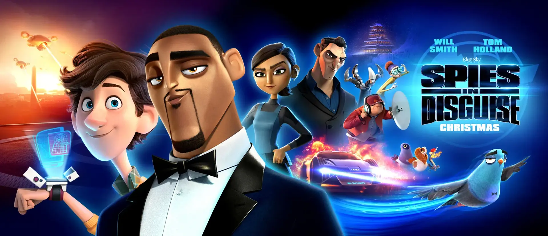 دانلود انیمیشن جاسوسان نامحسوس (Spies in Disguise 2019)