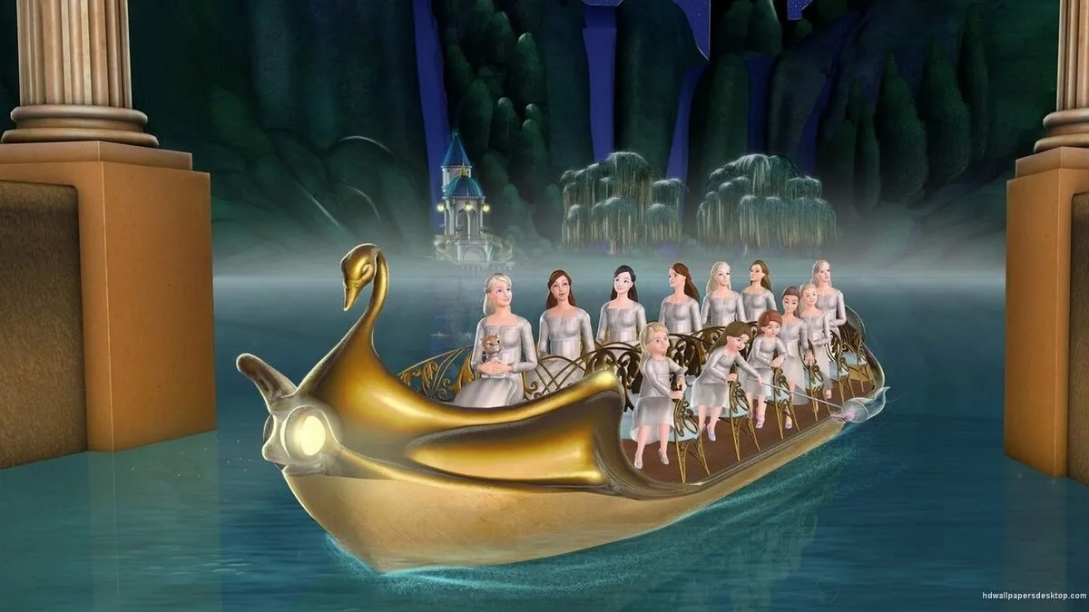 دانلود انیمیشن باربی و 12 پرنسس (Barbie in The 12 Dancing Princesses 2006)
