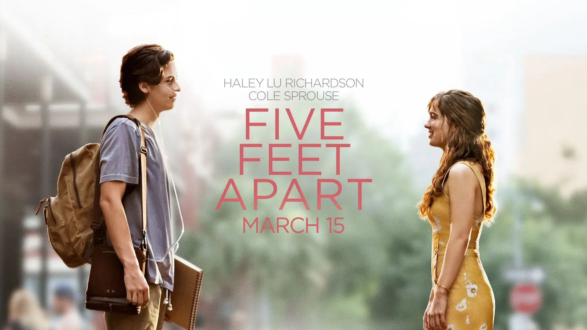 دانلود فیلم یک و نیم متر فاصله (Five Feet Apart 2019)