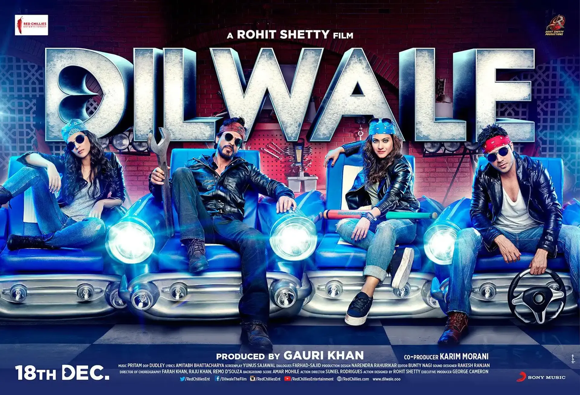 دانلود فیلم دلداده (Dilwale 2015)