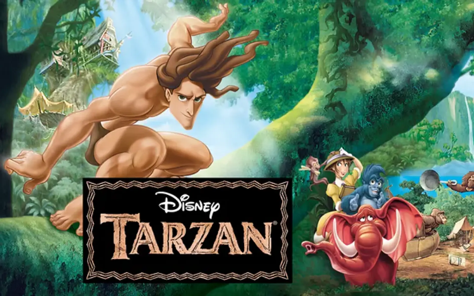 دانلود انیمیشن تارزان 1 (Tarzan 1999)