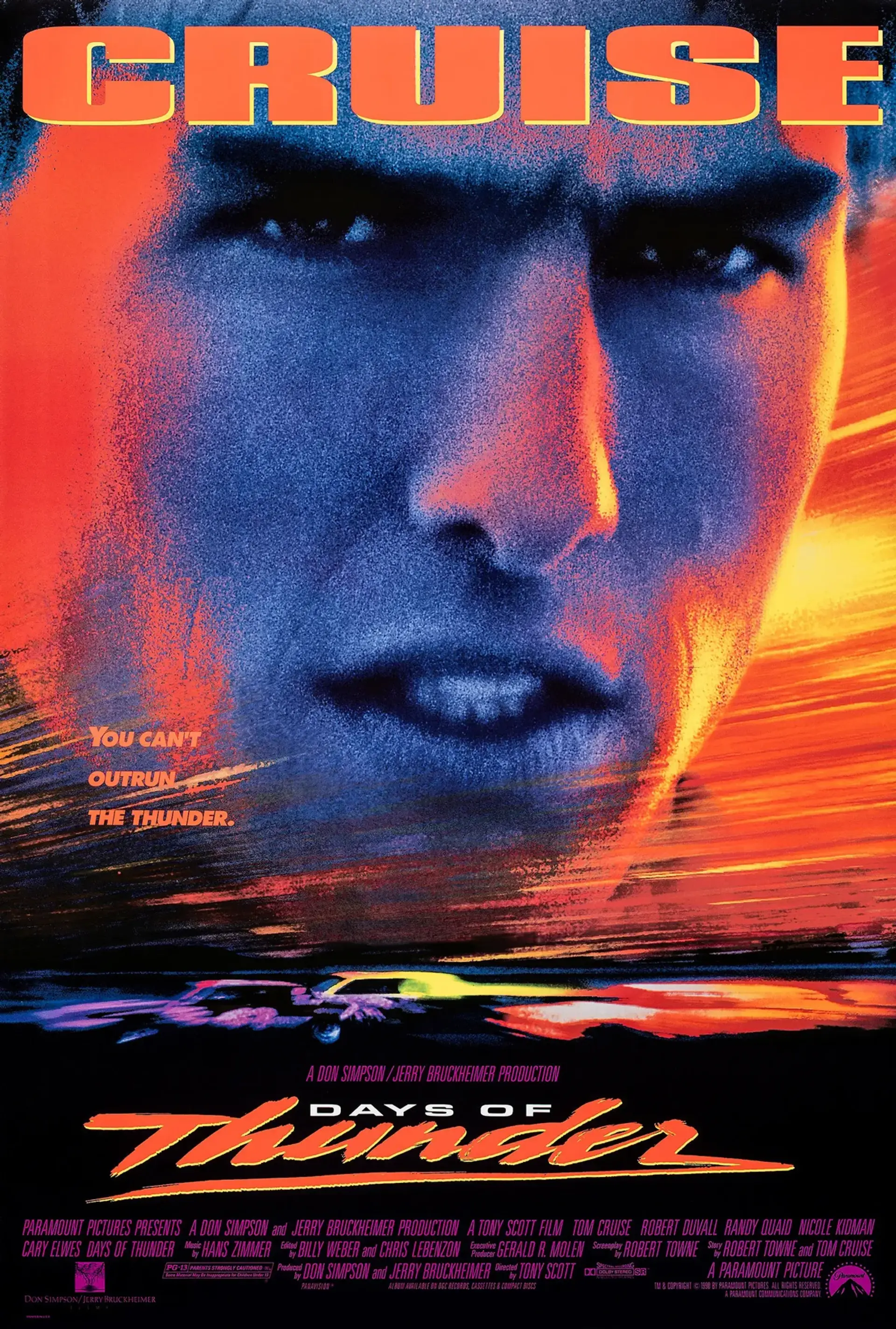  فیلم روزهای تندر (Days of Thunder 1990)