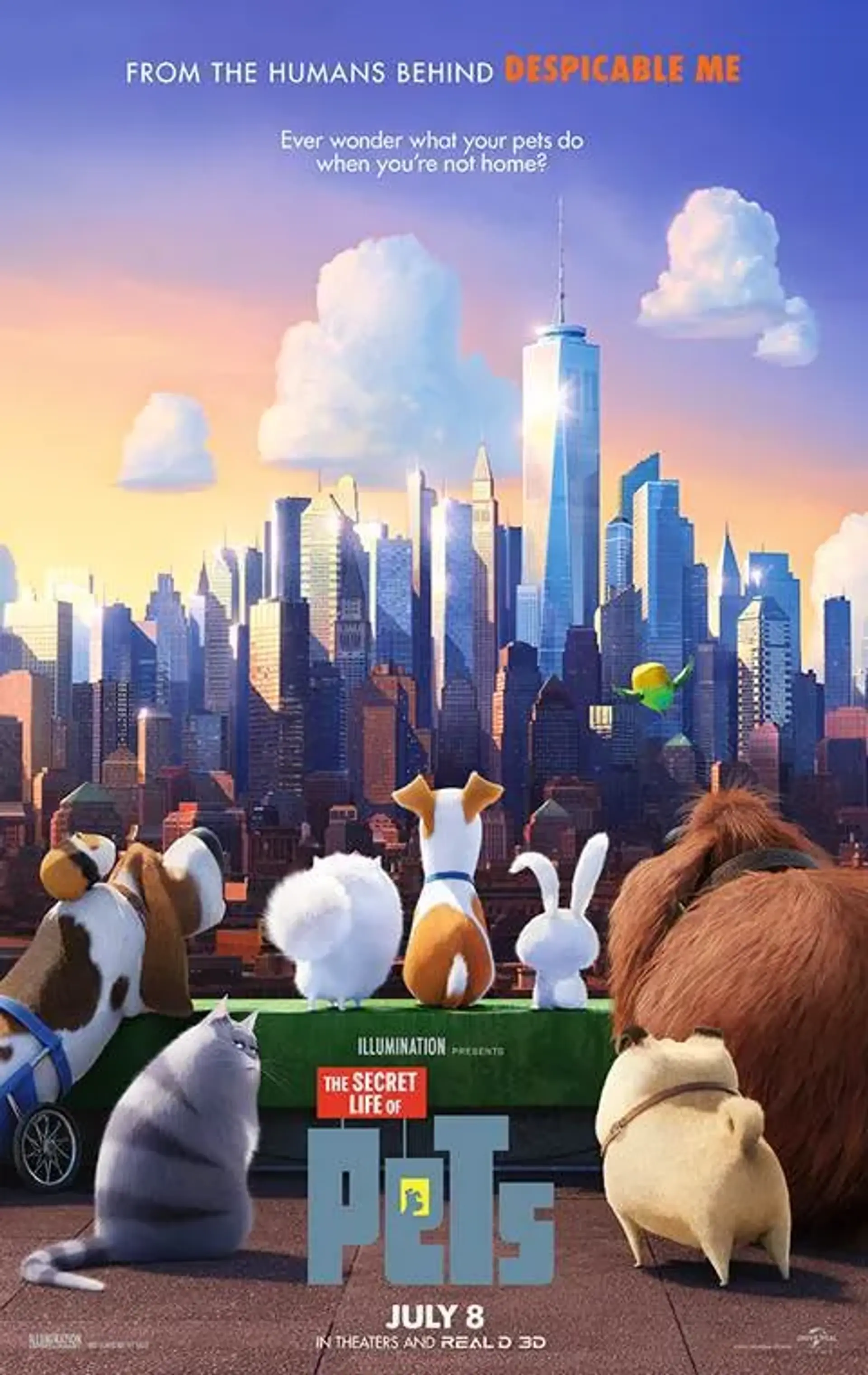 انیمیشن زندگی مخفی حیوانات خانگی (The Secret Life of Pets 2016)