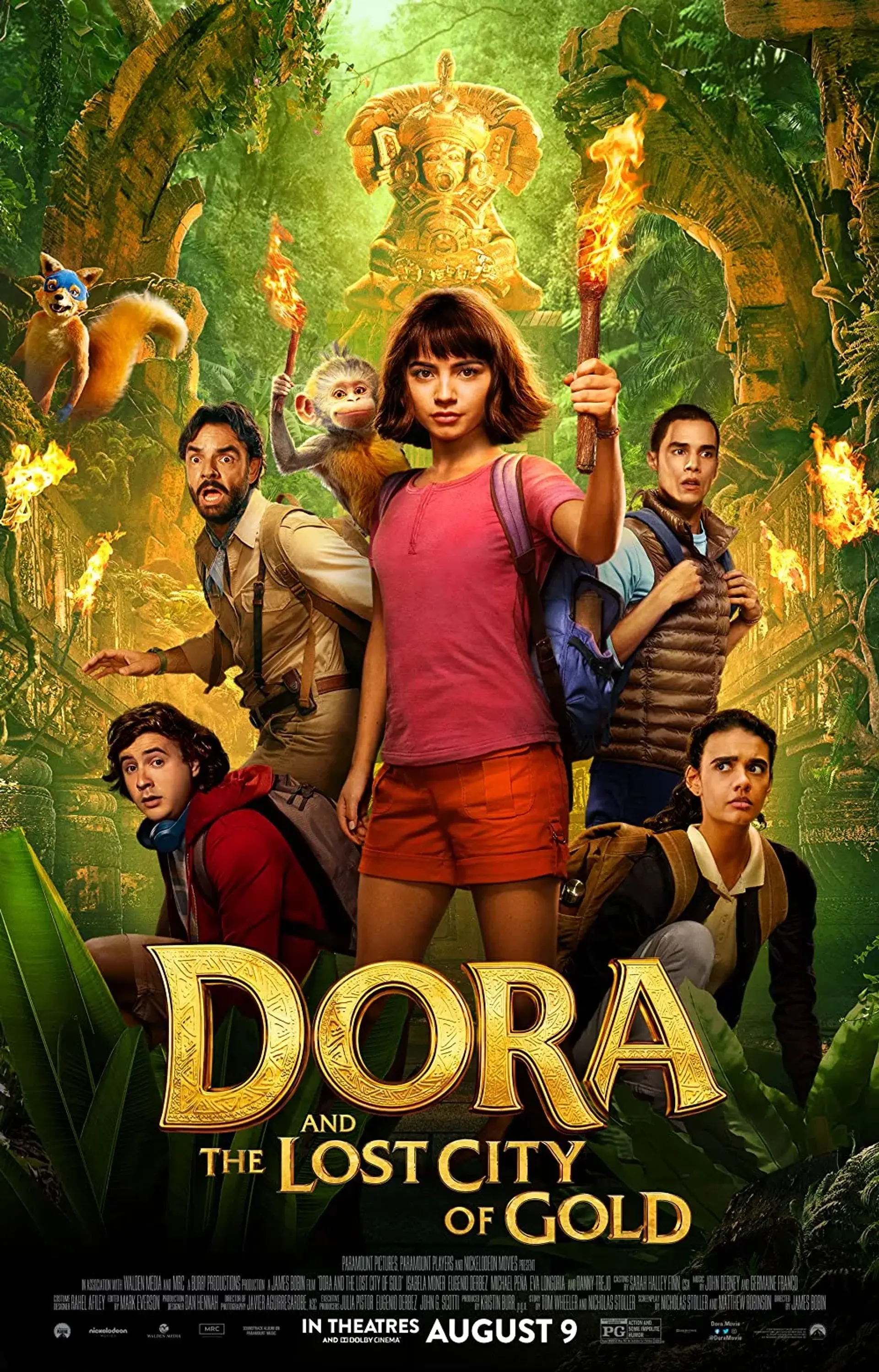 دانلود فیلم دورا و شهر گمشده طلایی (Dora and the Lost City of Gold 2019)