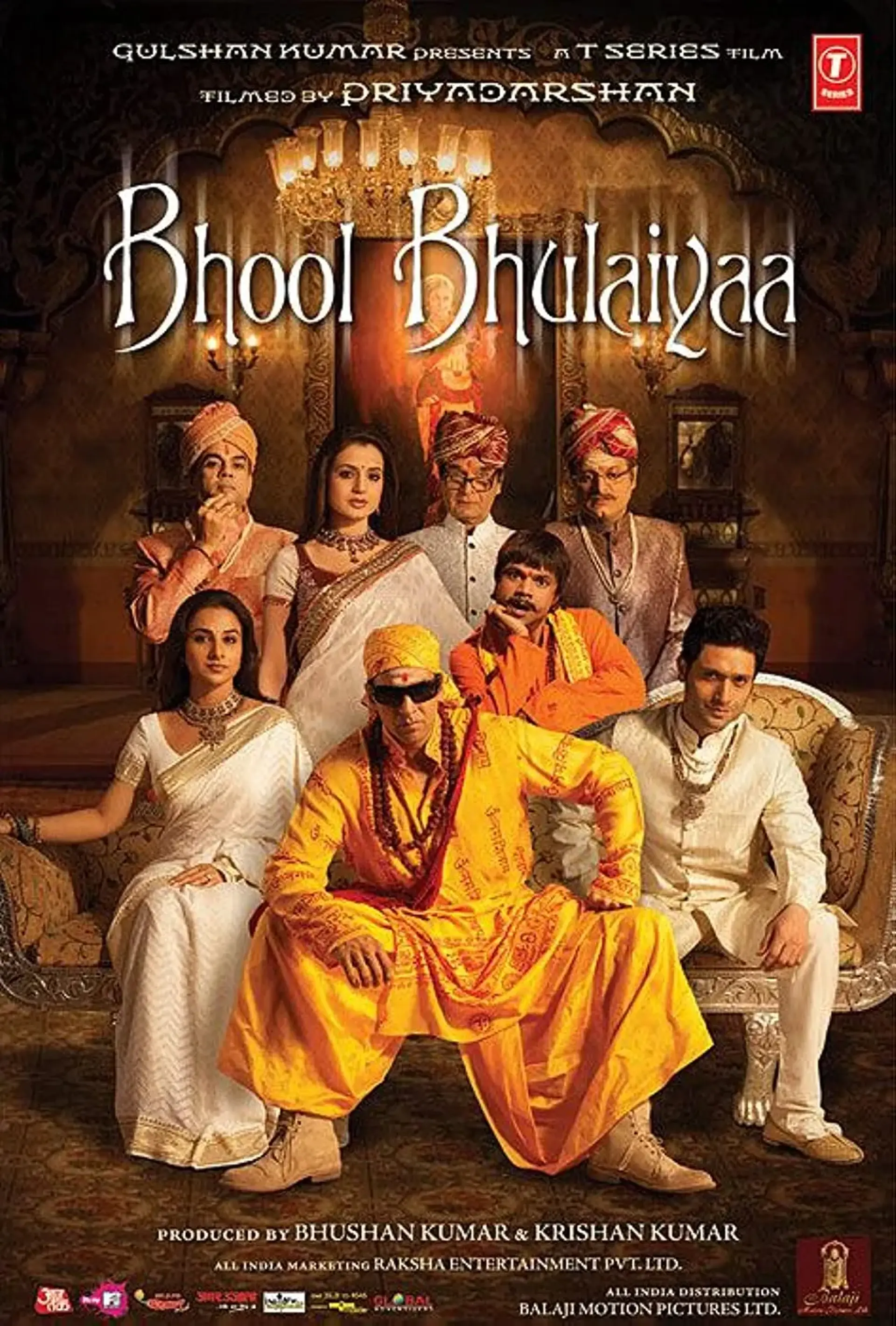 دانلود فیلم هزارتو (Bhool Bhulaiyaa 2007)