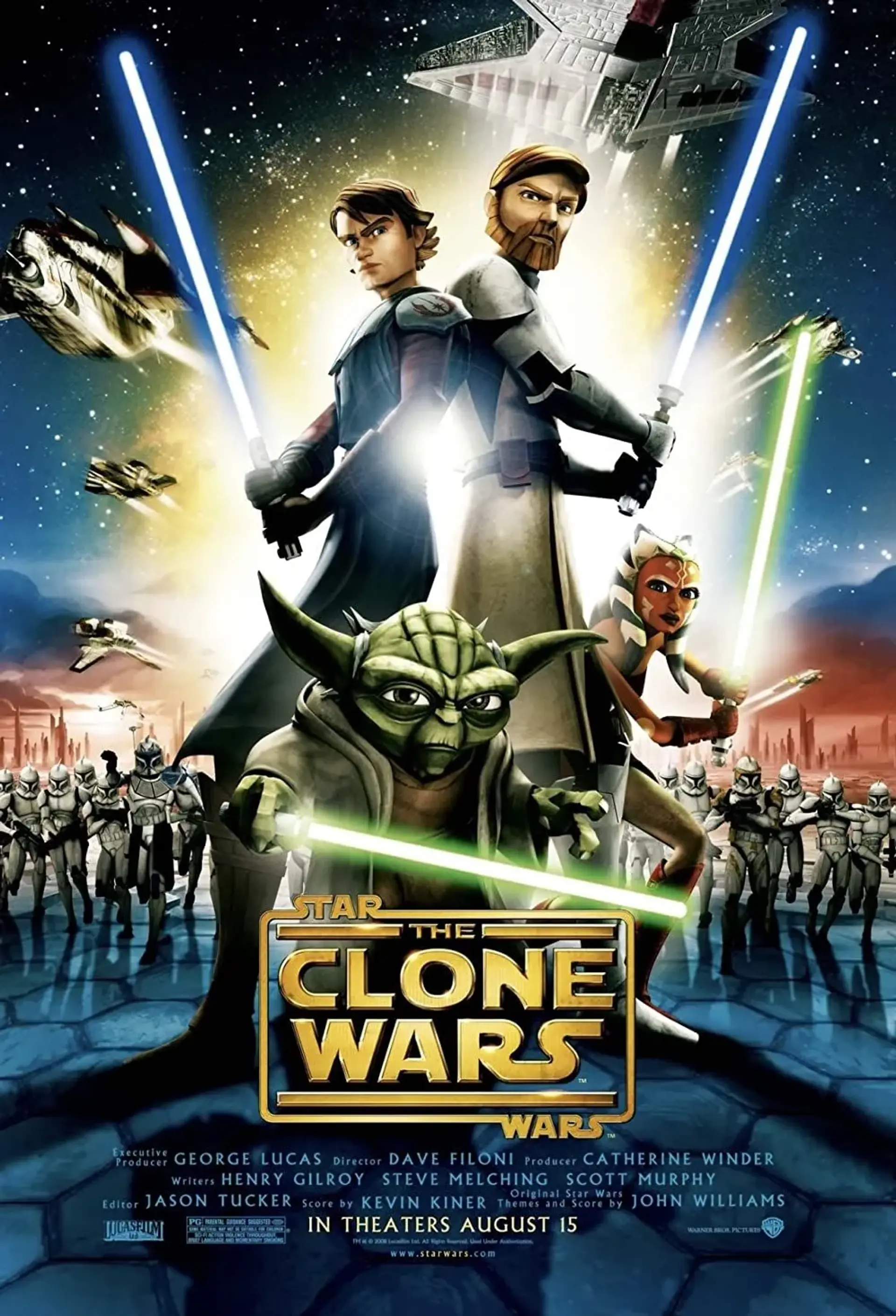 دانلود انیمیشن جنگ ستارگان: جنگ های کلون (Star Wars: The Clone Wars 2008)