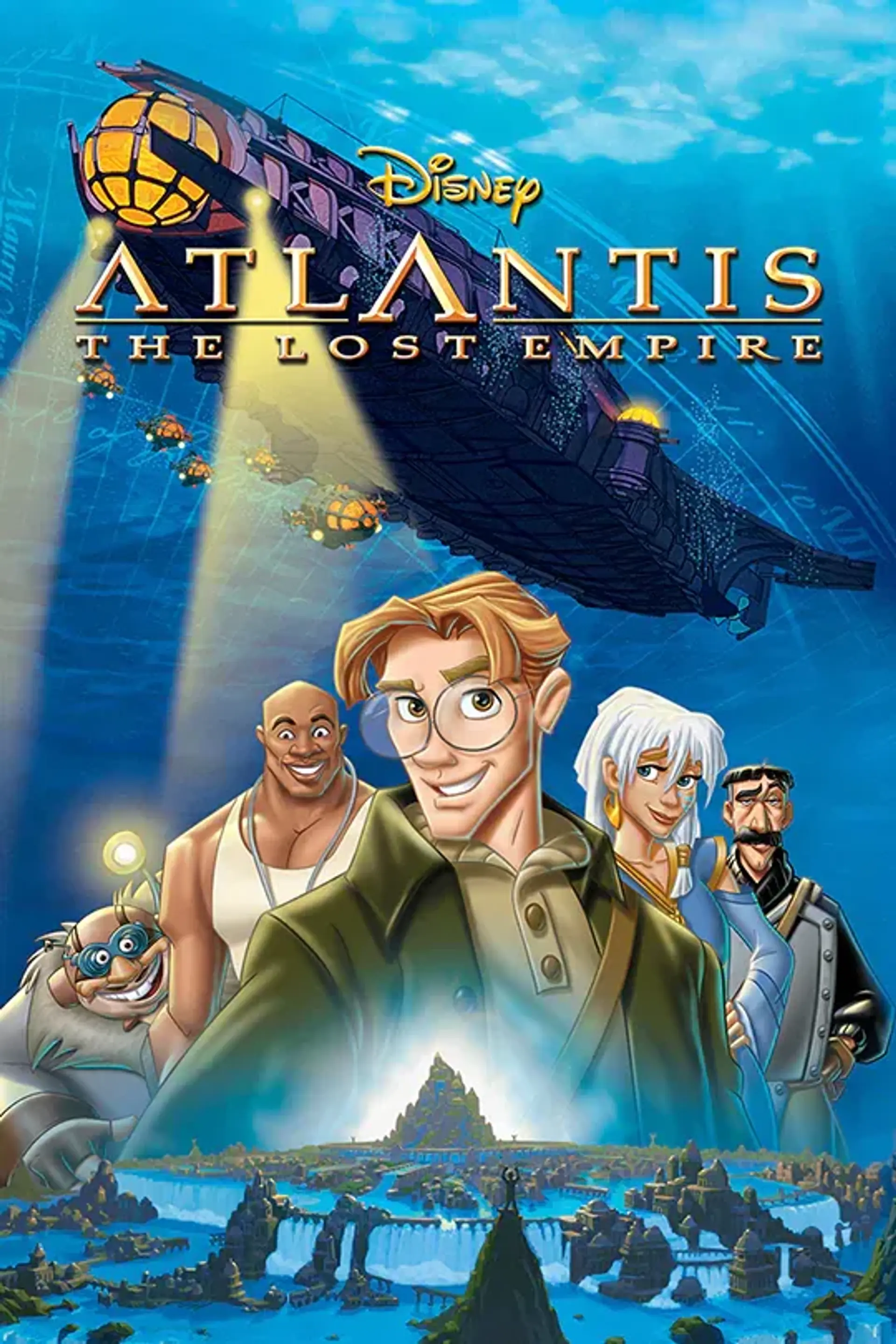 دانلود انیمیشن آتلانتیس: امپراطوری گمشده (Atlantis: The Lost Empire 2001)