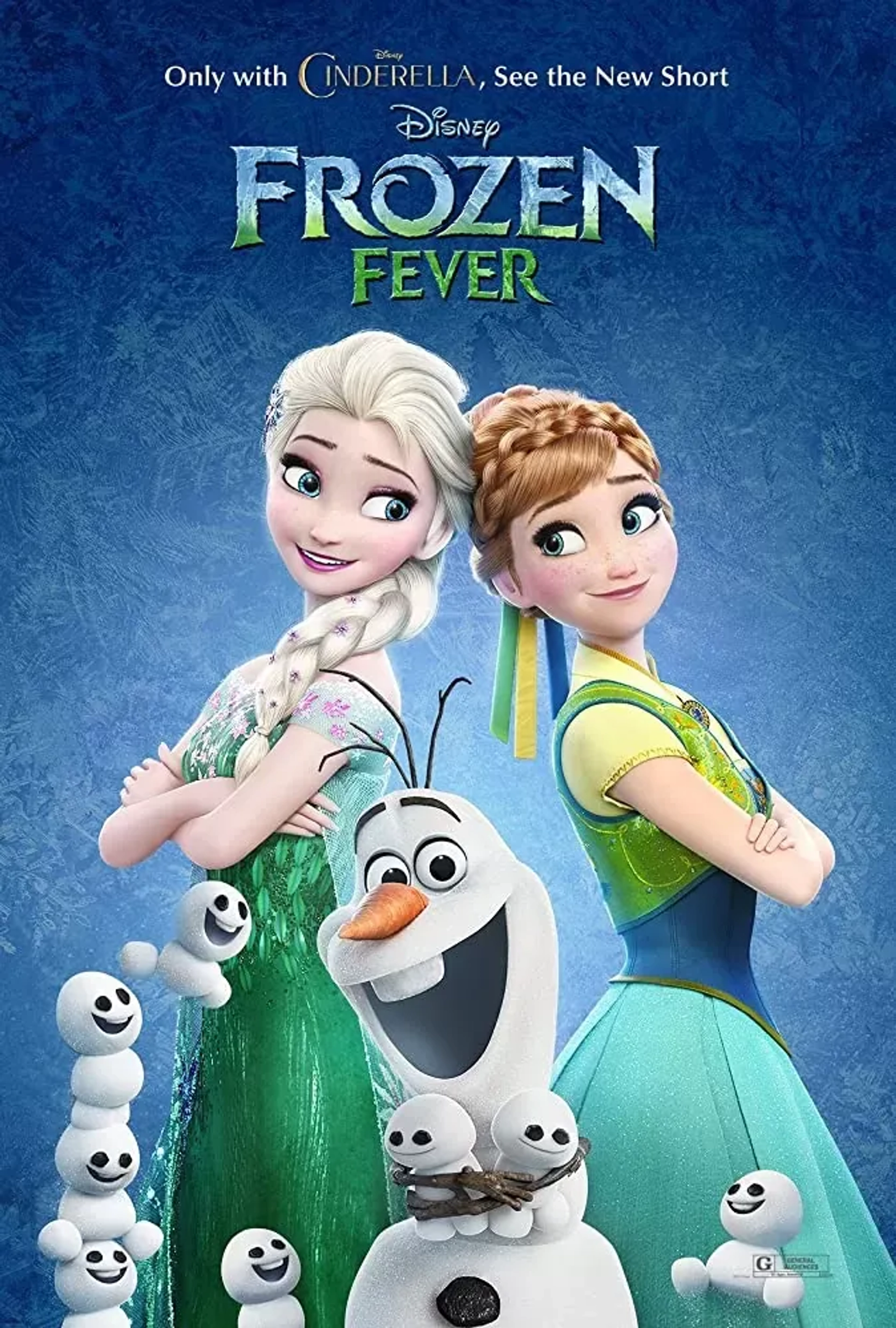 دانلود انیمیشن تب یخ زده (Frozen Fever 2015)