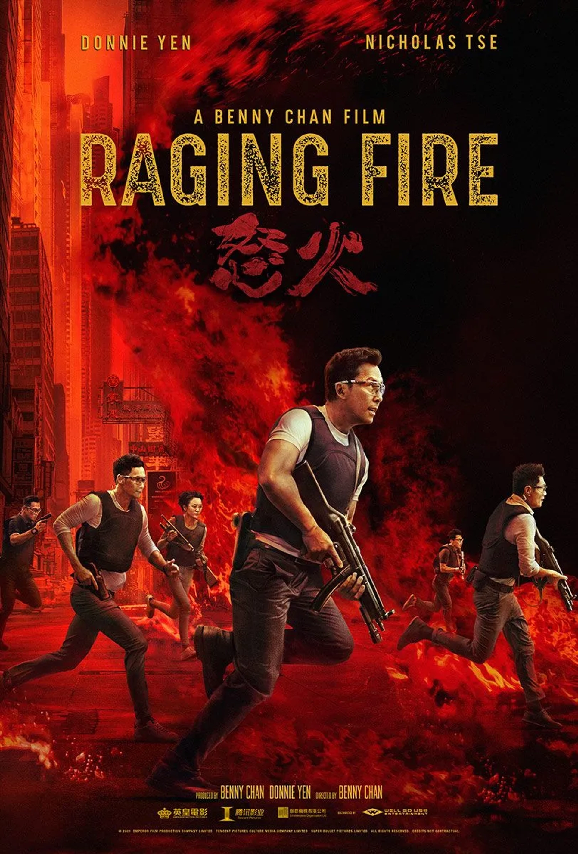 دانلود فیلم آتش خشم (Raging Fire 2021)