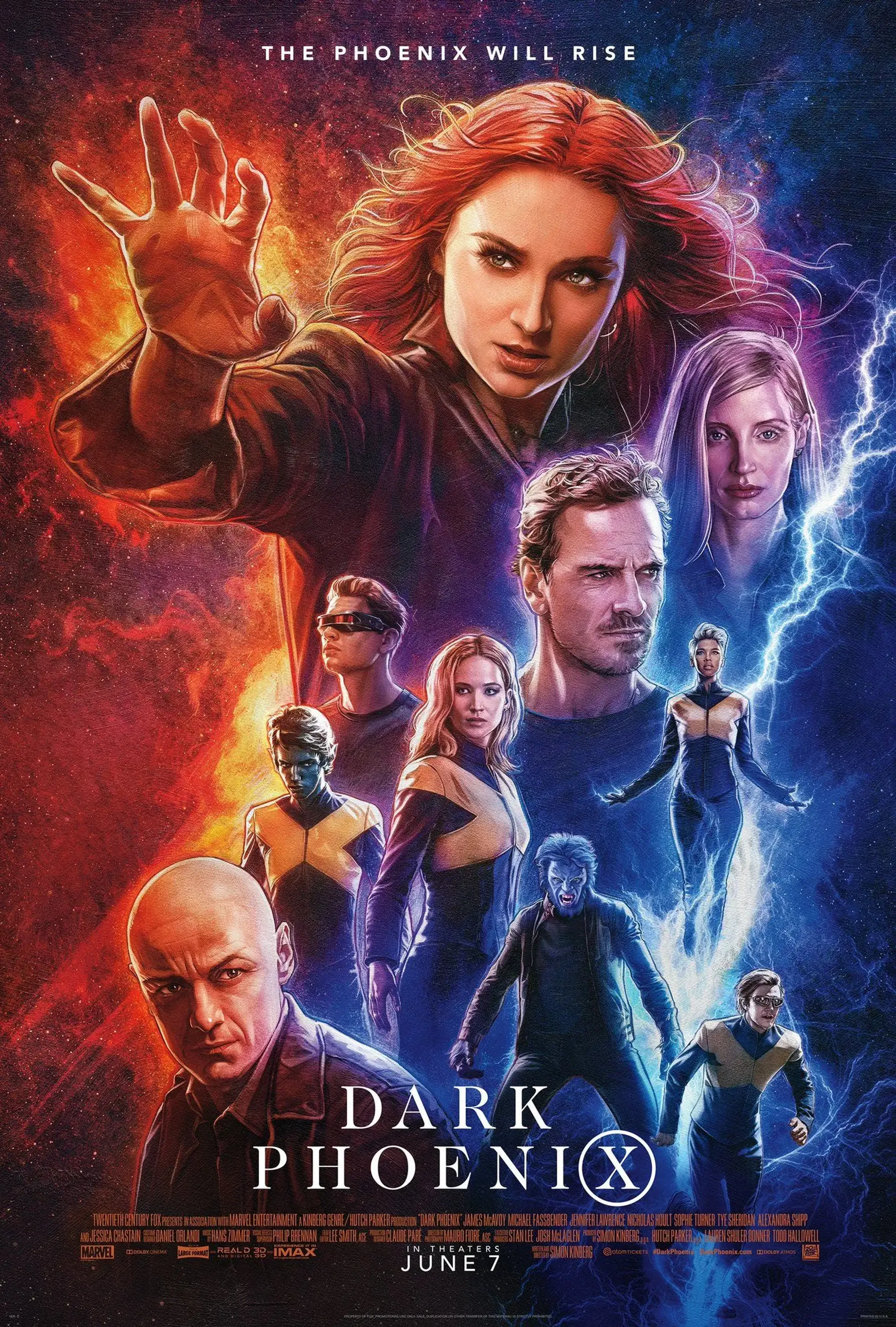 دانلود فیلم دارک فینکس (Dark Phoenix 2019)