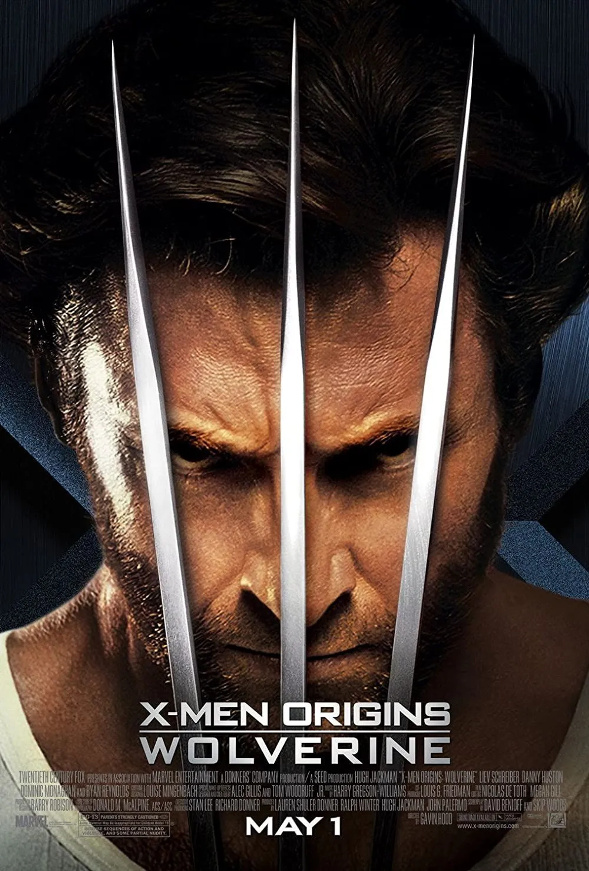 دانلود فیلم خاستگاه مردان ایکس: ولورین (X-Men Origins: Wolverine 2009)