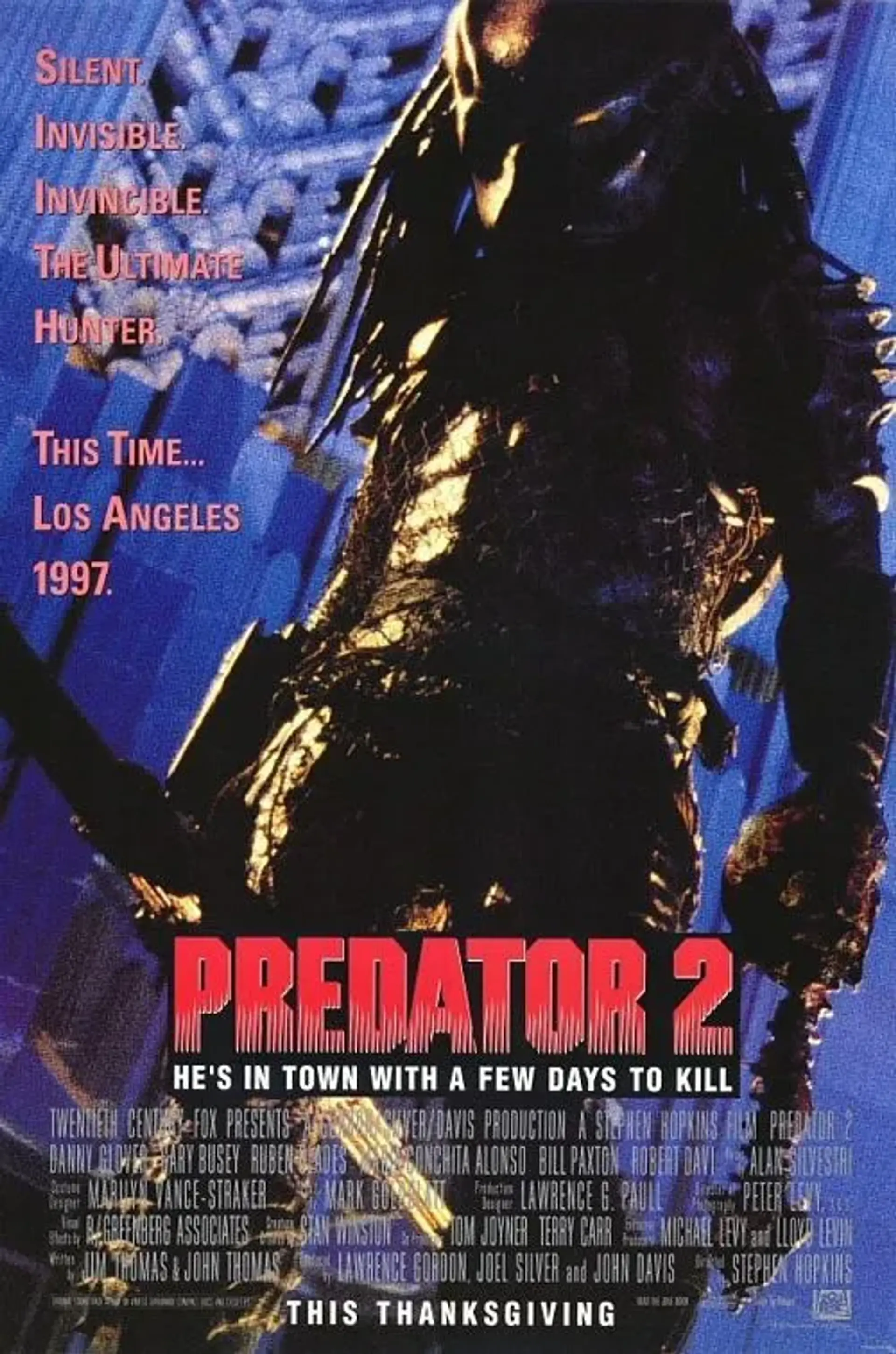 دانلود فیلم غارتگر 2 (Predator 2 1990)