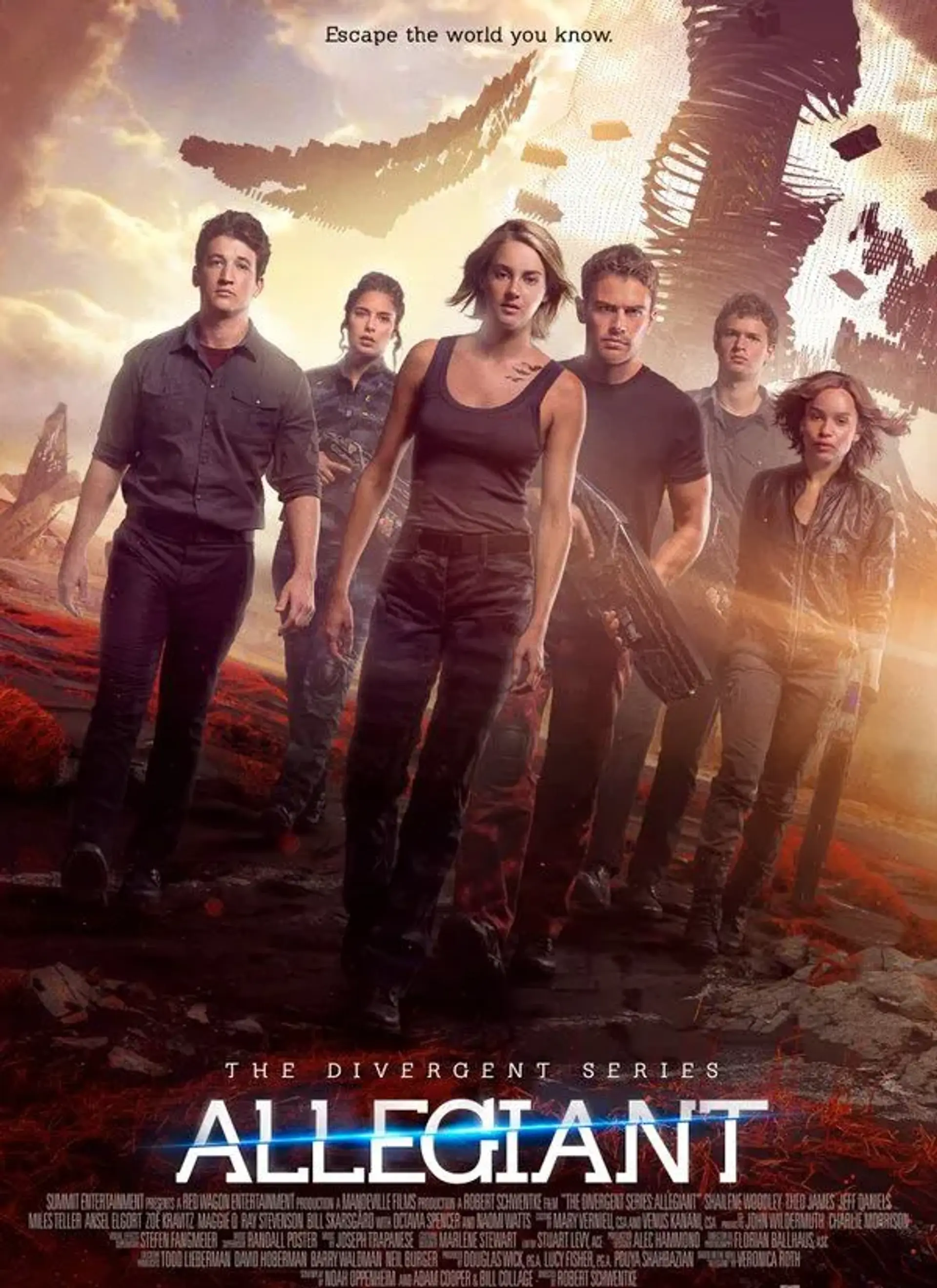 دانلود فیلم سنت شکن: هم پیمان (The Divergent Series: Allegiant 2016)