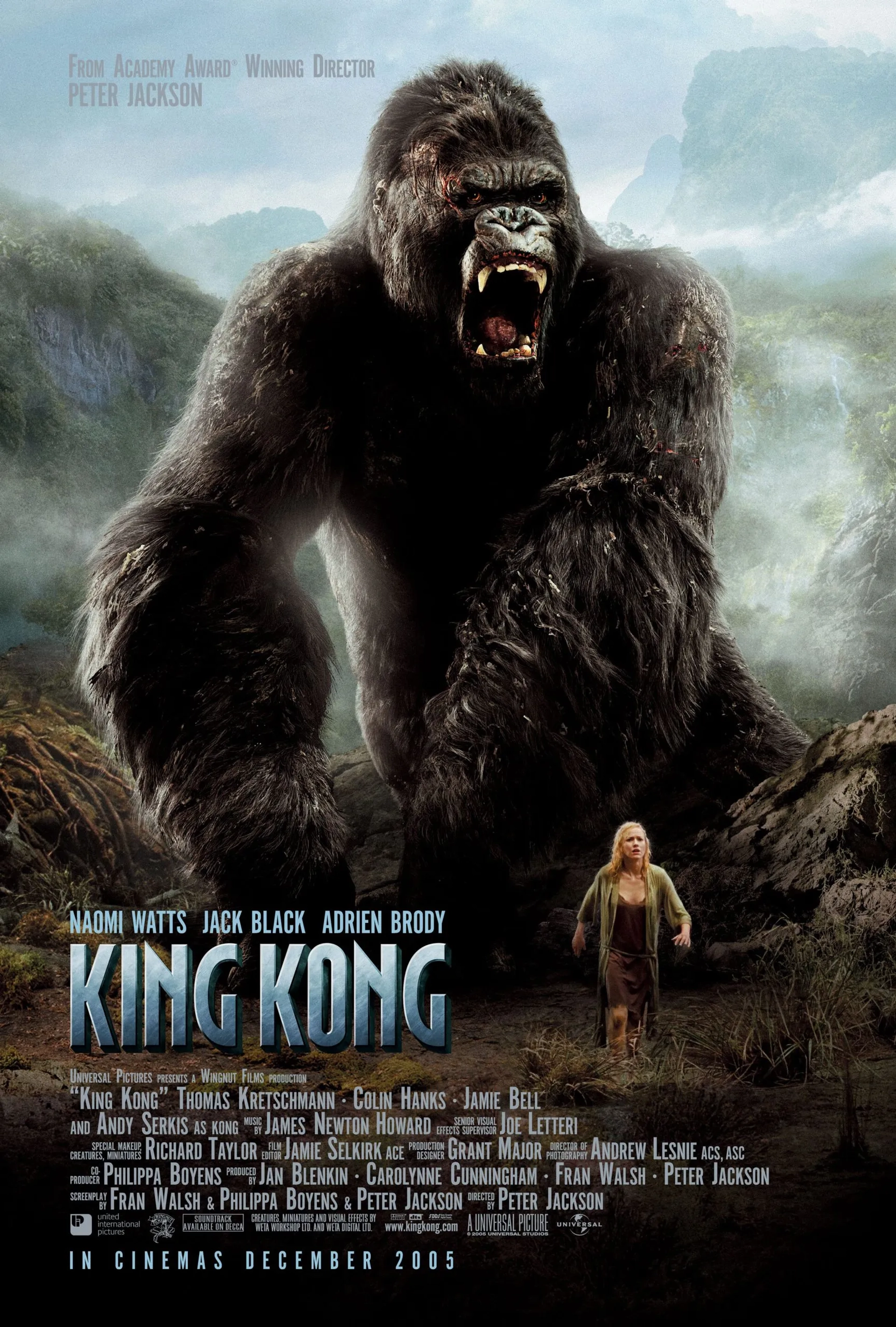 دانلود فیلم کینگ کونگ (King Kong 2005)