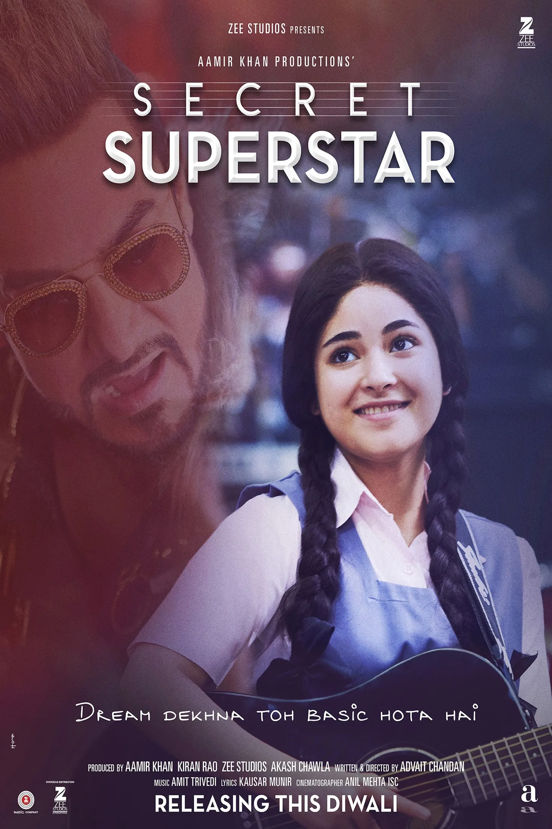 دانلود فیلم سوپر استار مخفی (Secret Superstar 2017)