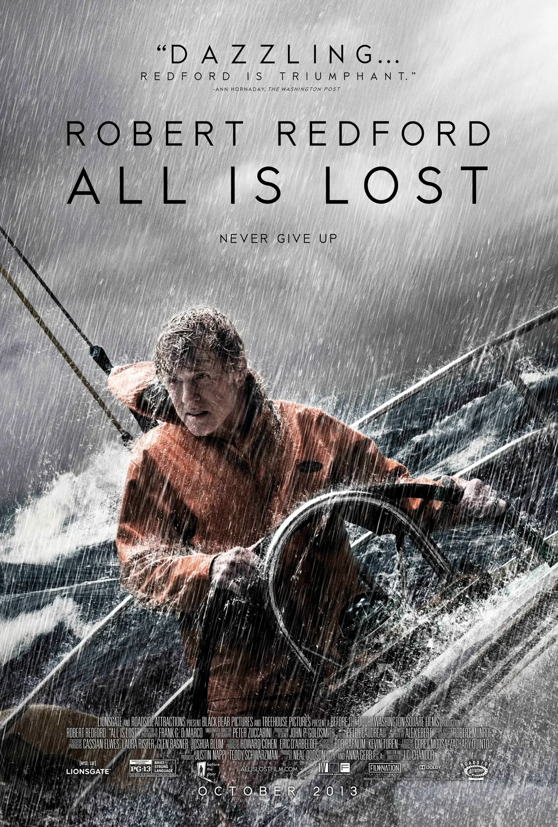 دانلود فیلم همه چیز از دست رفته است (All Is Lost 2013)