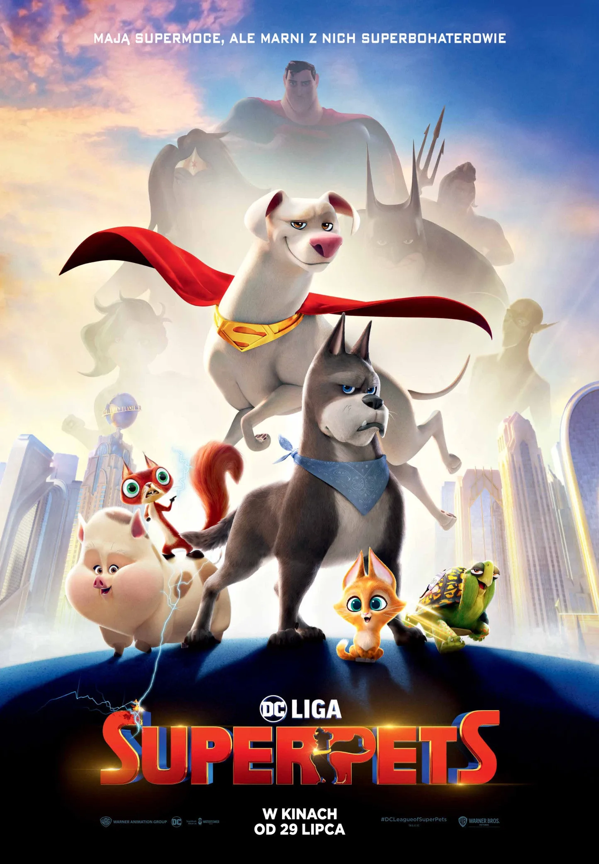 دانلود انیمیشن لیگ قهرمانان حیوانات خانگی (DC League of Super-Pets 2022)