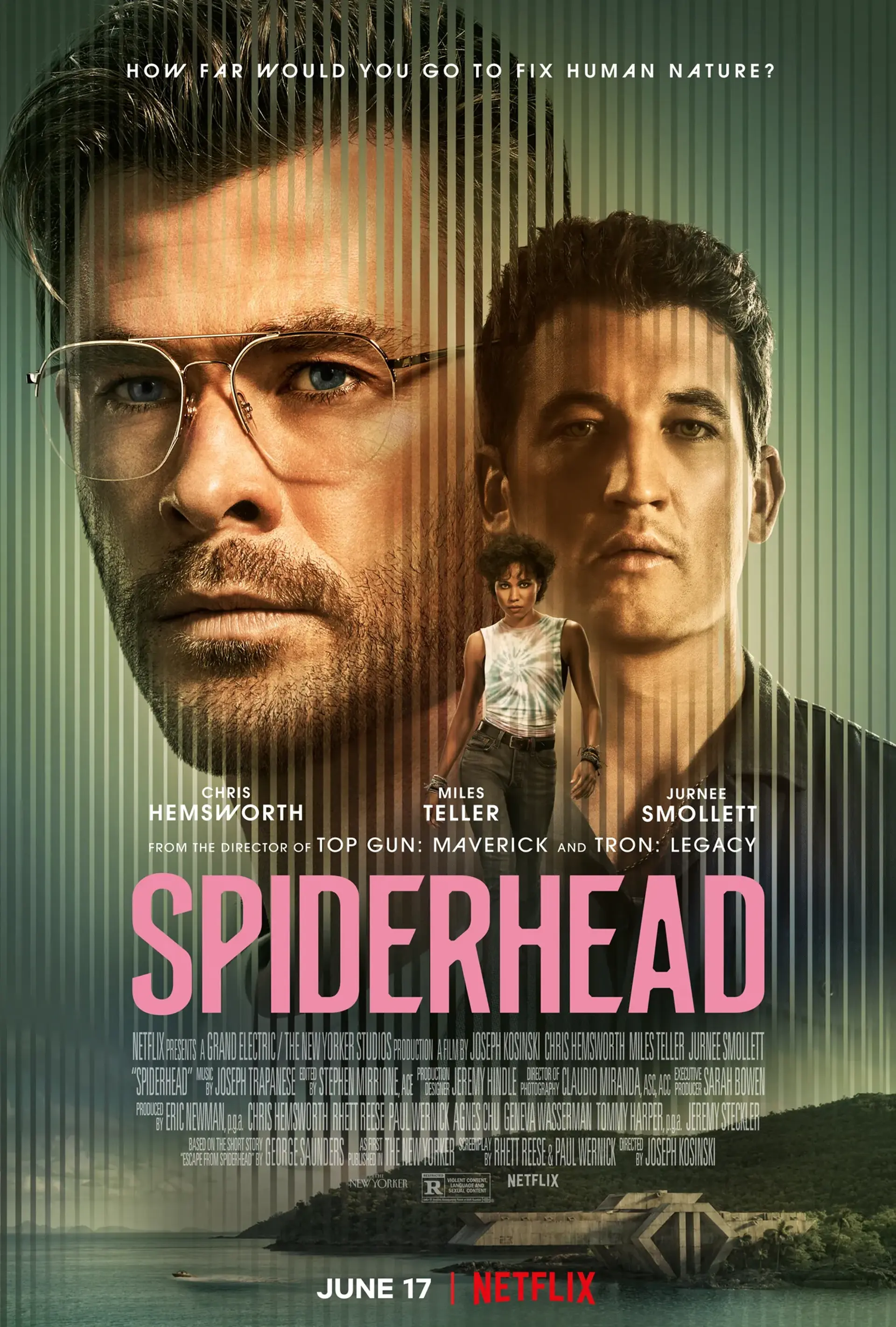 دانلود فیلم اسپایدرهد (Spiderhead 2022)