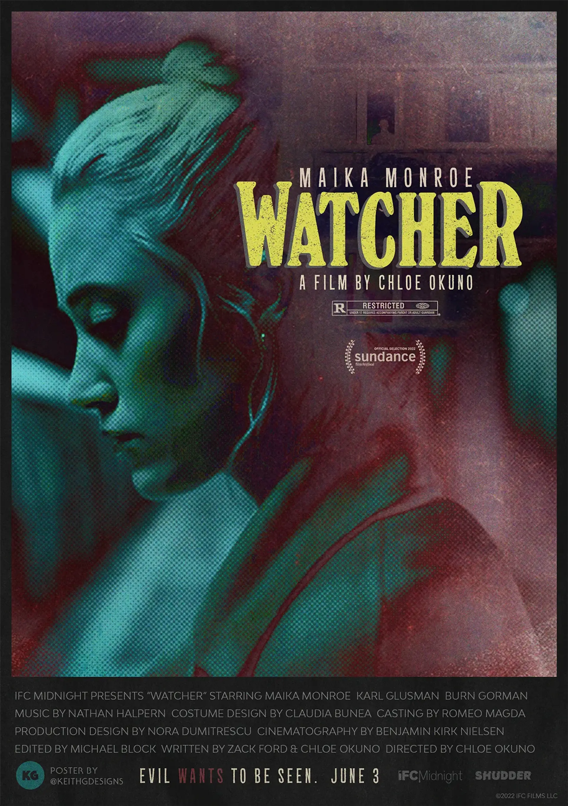 دانلود فیلم ناظر (Watcher 2022)