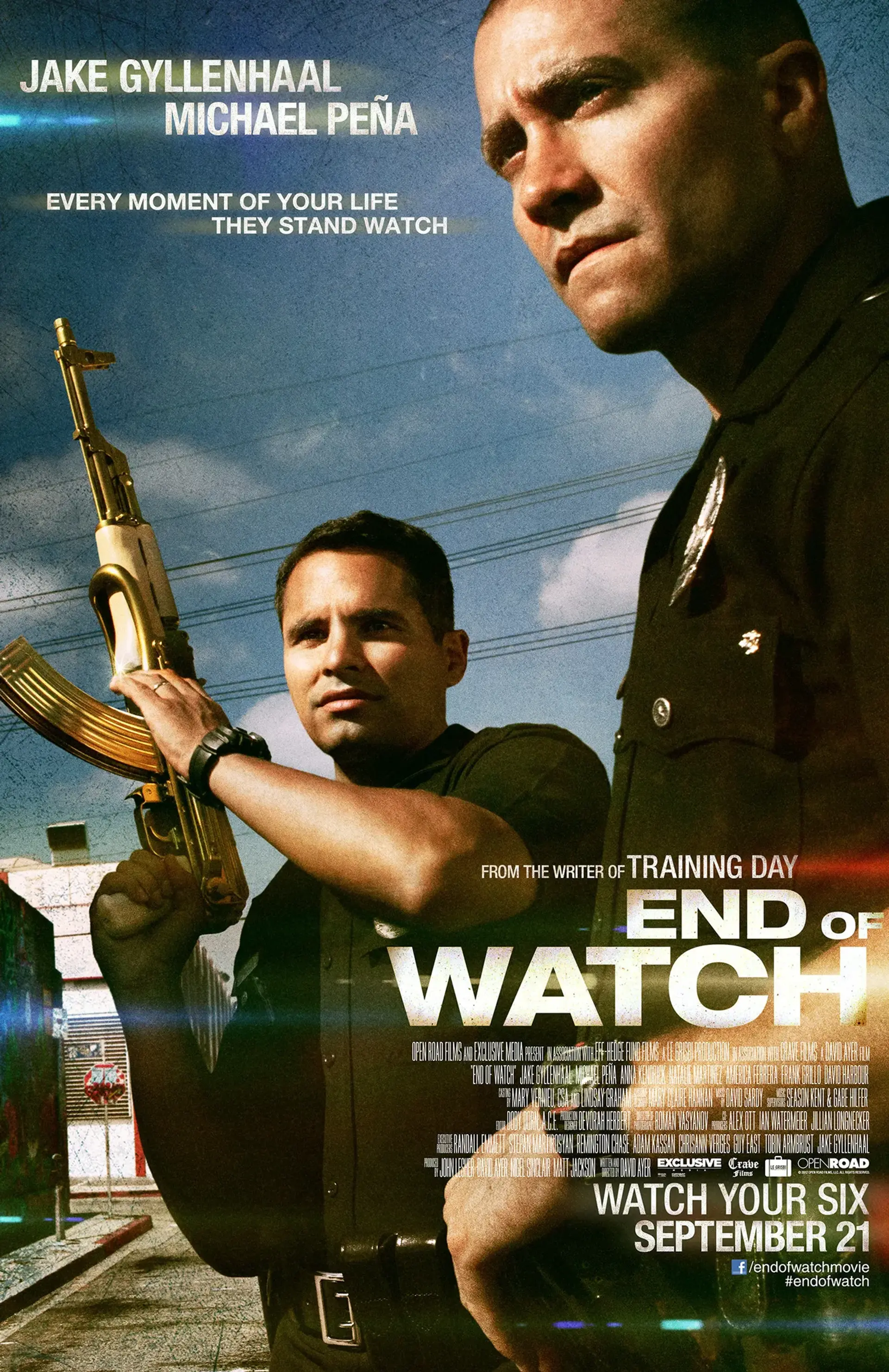 دانلود فیلم پایان کشیک (End of Watch 2012)