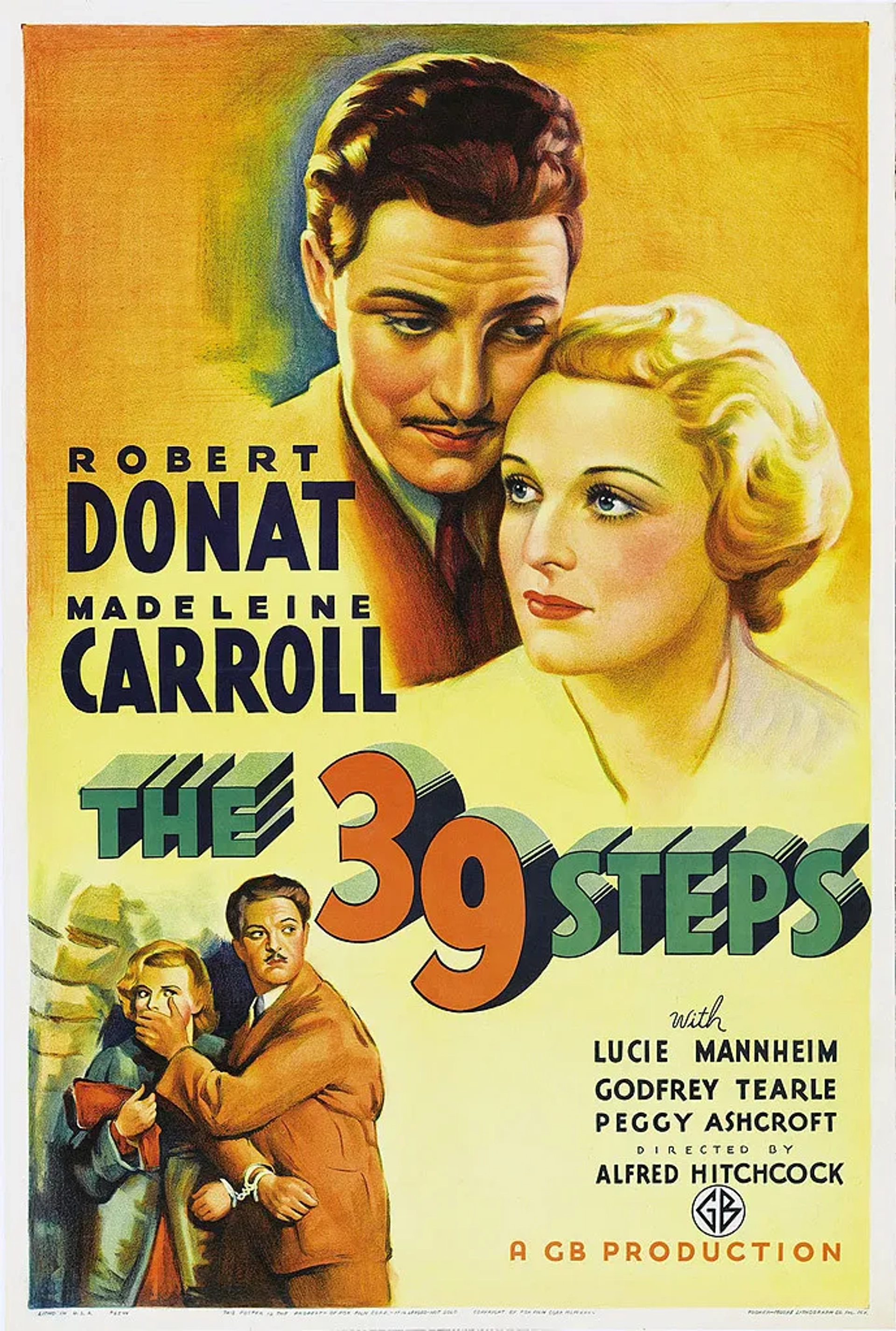 دانلود فیلم 39 پله (The 39 Steps 1935)