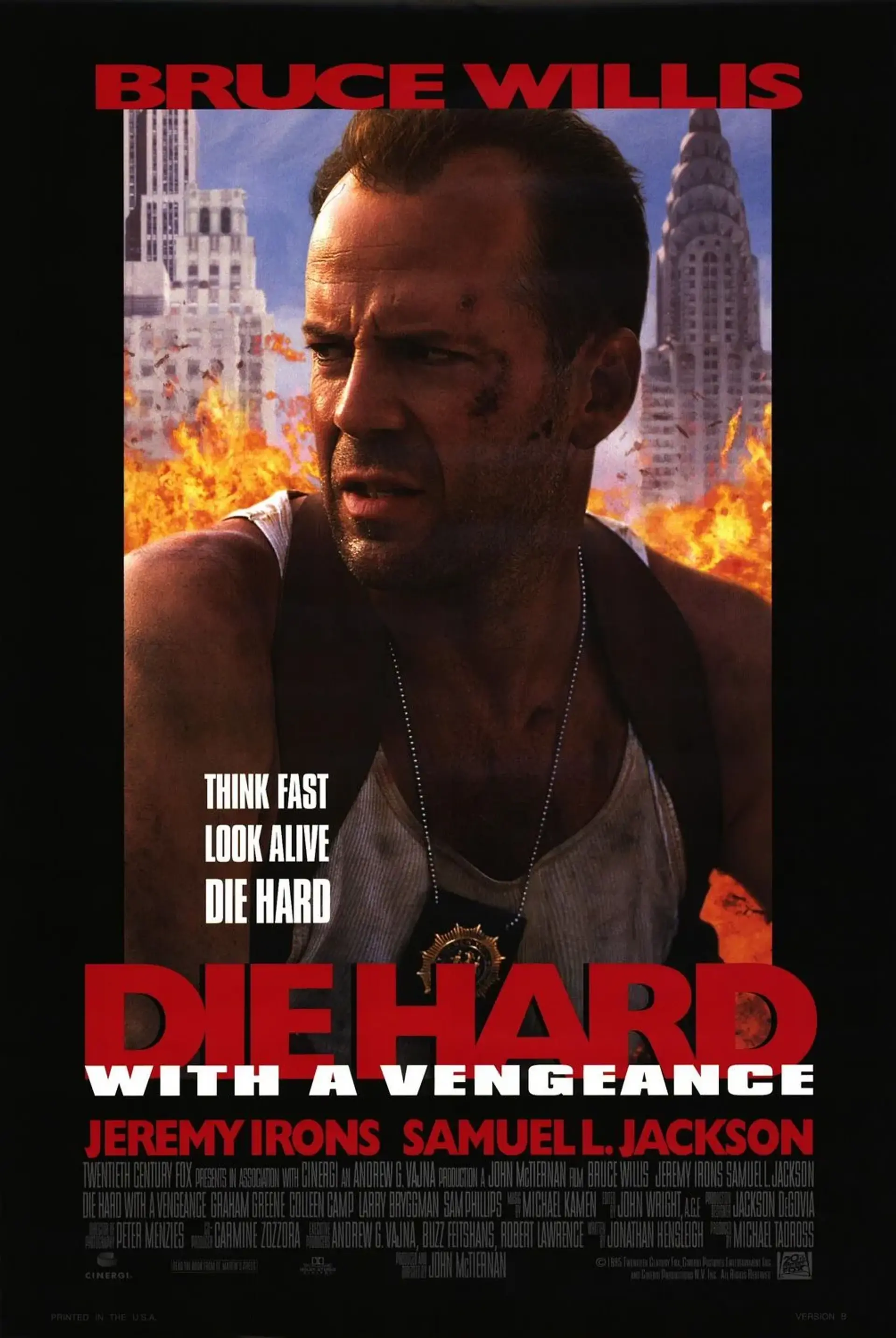 دانلود فیلم جان سخت همراه با انتقام (Die Hard with a Vengeance 1995)