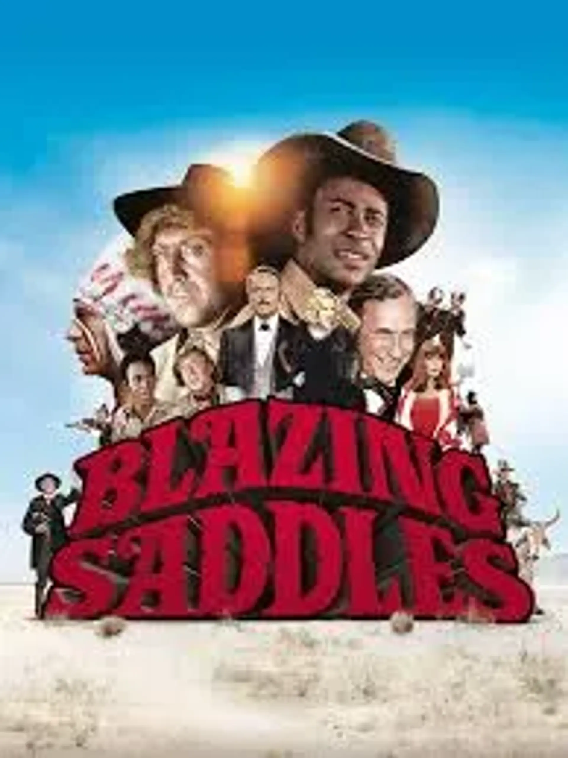 دانلود فیلم زین های شعله ور (Blazing Saddles 1974)