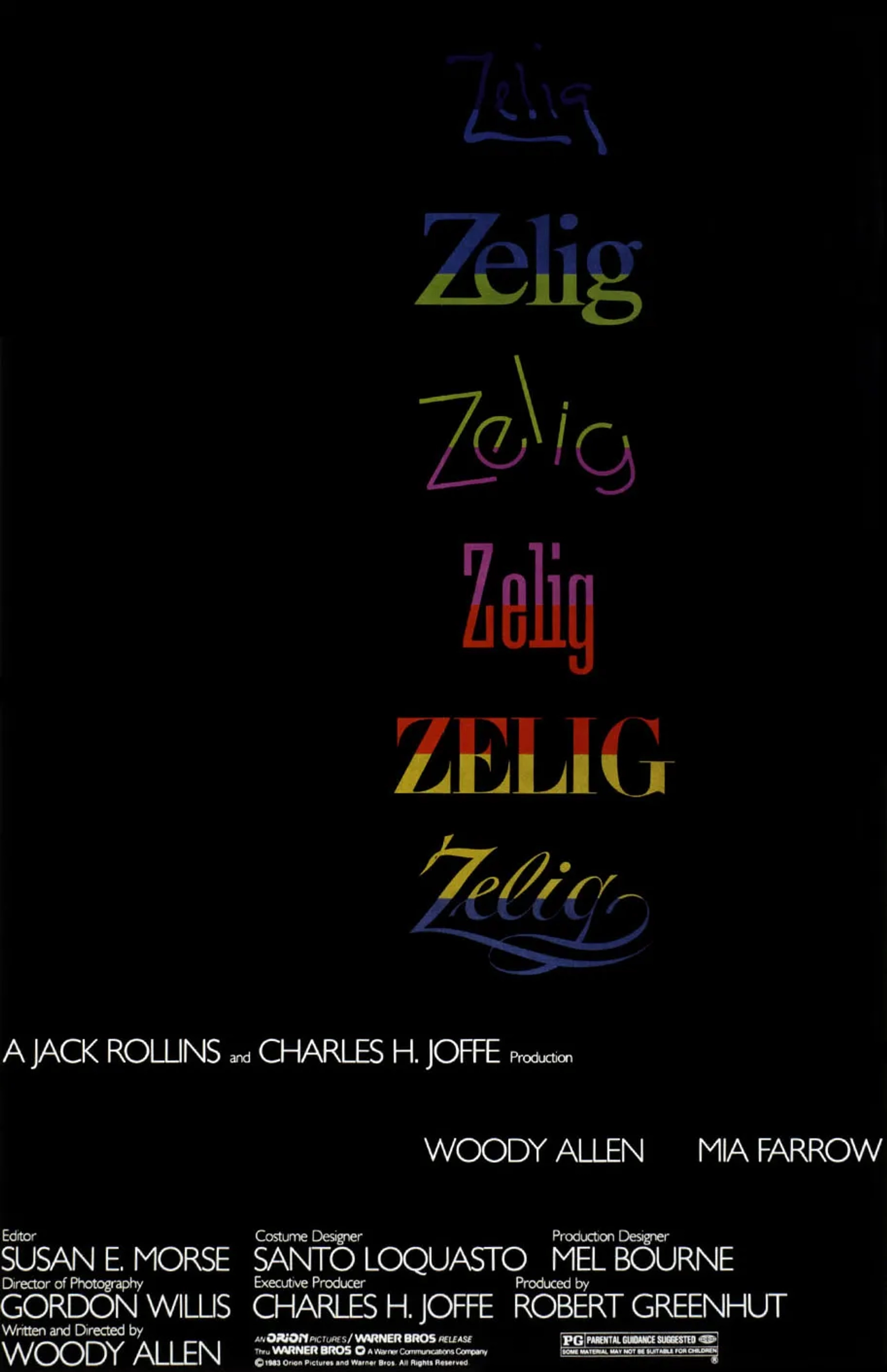 دانلود فیلم زلیگ (Zelig 1983)