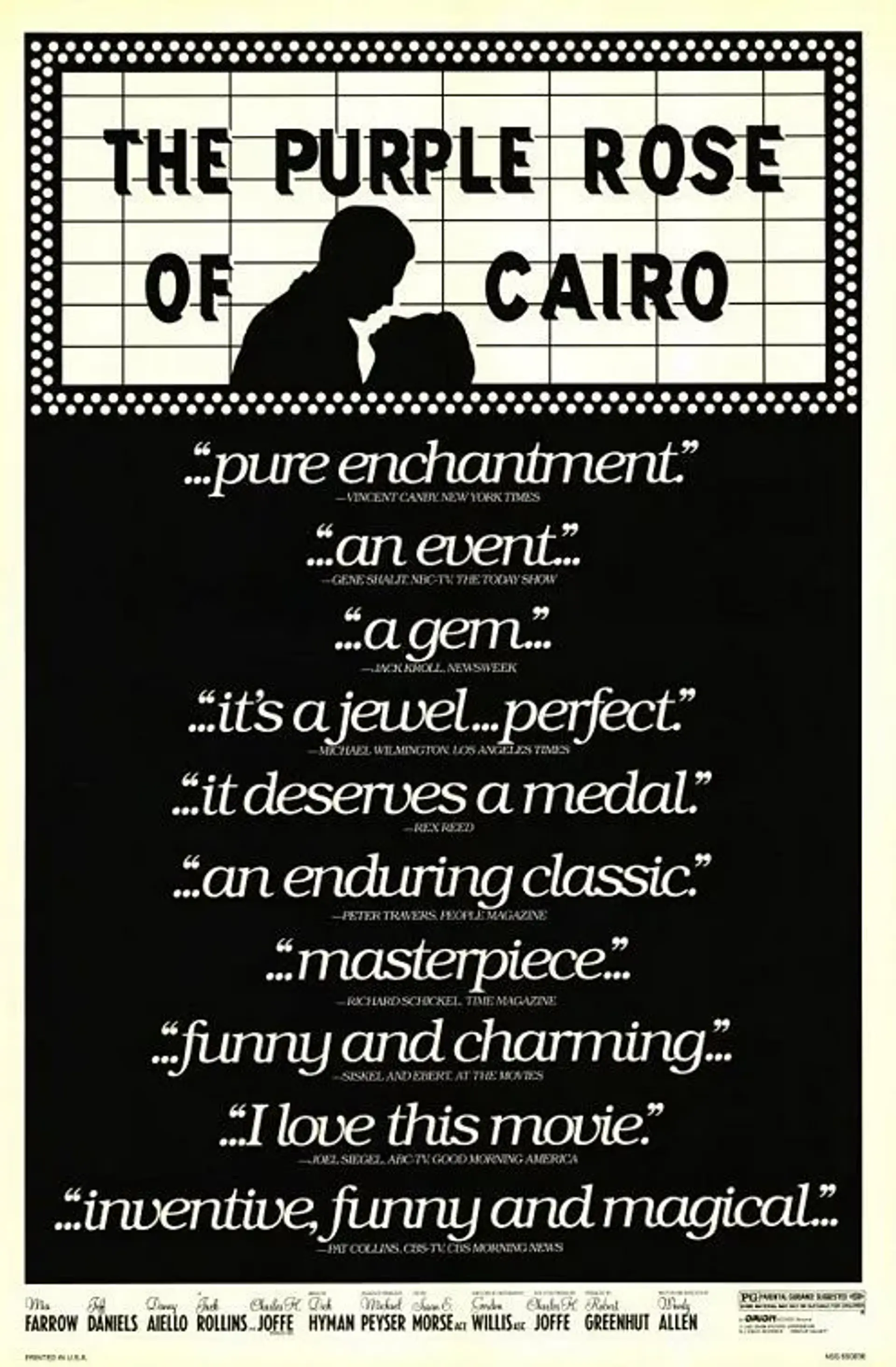 دانلود فیلم رز ارغوانی قاهره (The Purple Rose of Cairo 1985)