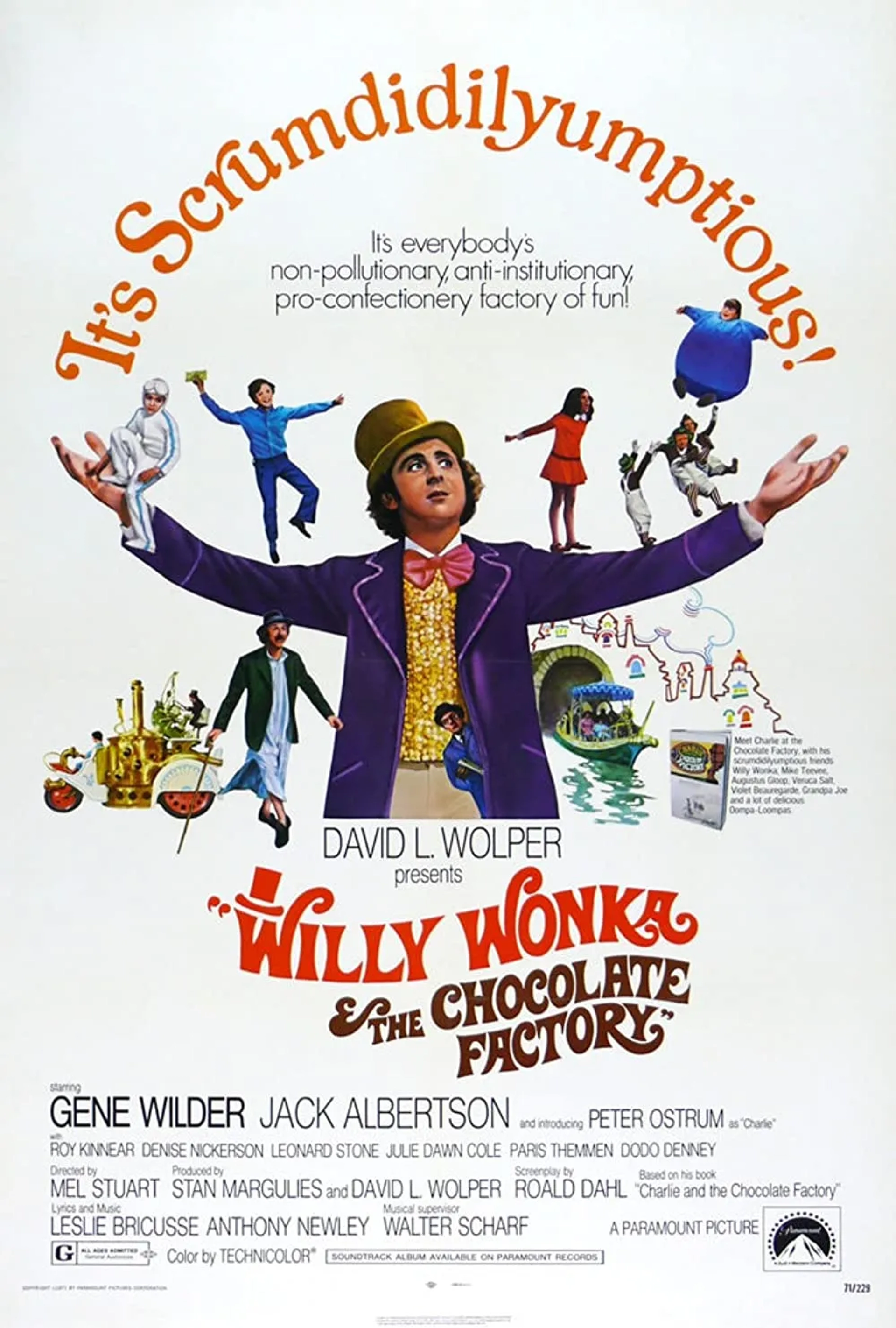 دانلود فیلم ویلی وانکا و کارخانه شکلات سازی (Willy Wonka & the Chocolate Factory 1971)