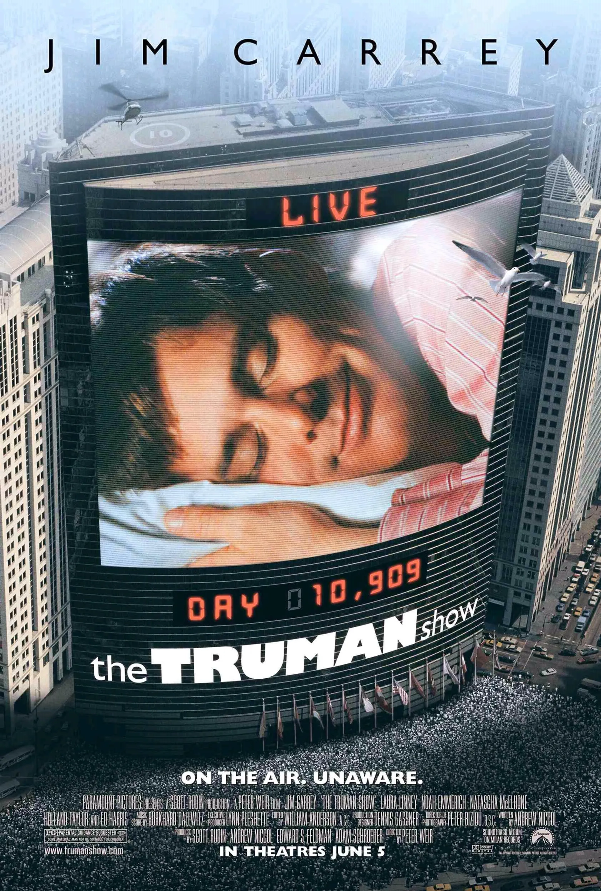 دانلود فیلم نمایش ترومن (The Truman Show 1998)