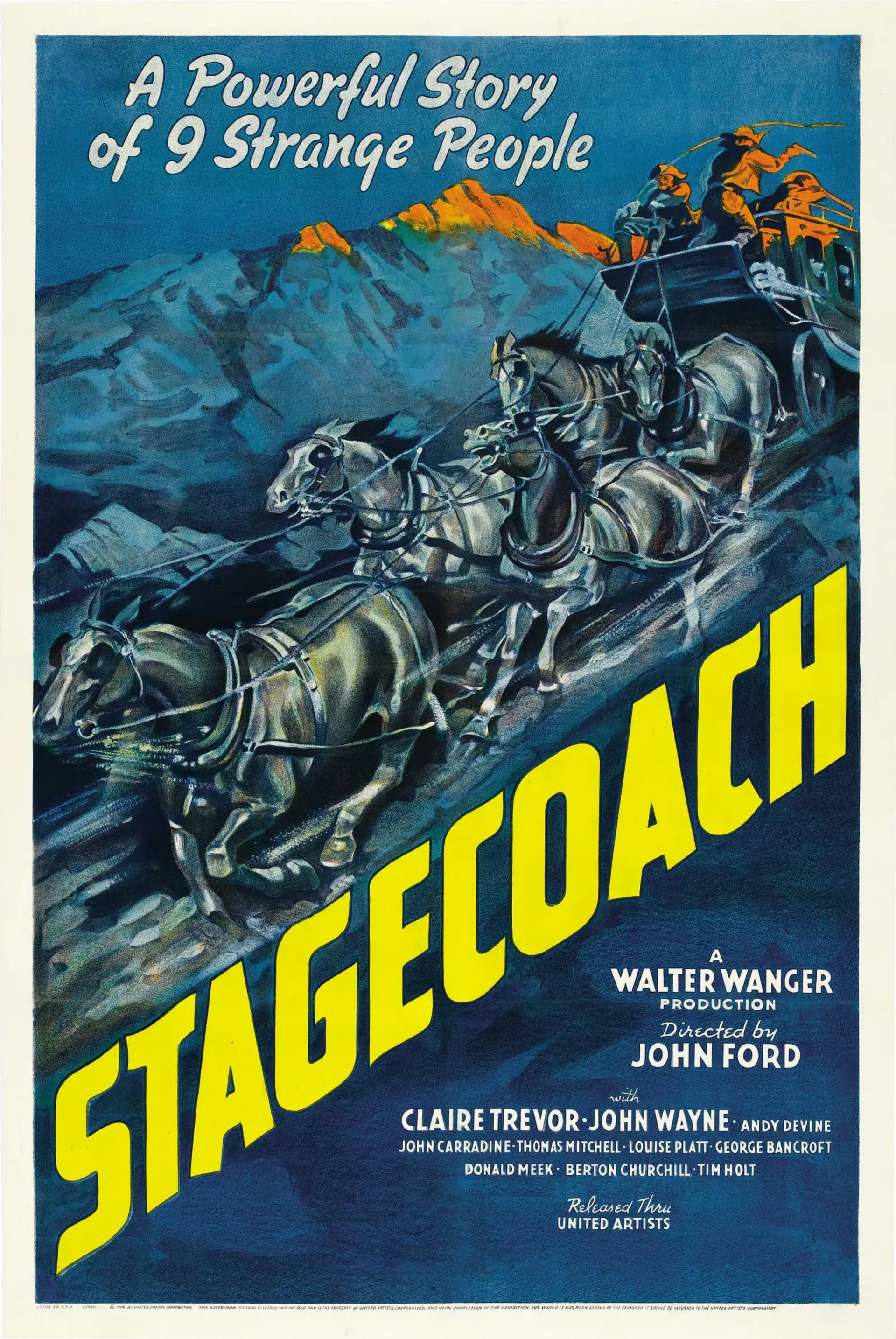 دانلود فیلم دلیجان (Stagecoach 1939)