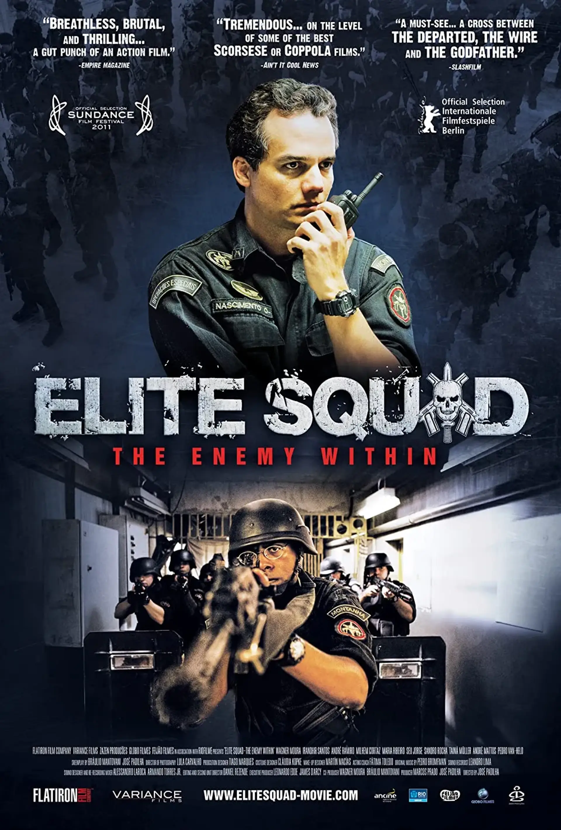 دانلود فیلم نیرو ویژه 2: دشمن درون (Elite Squad 2: The Enemy Within 2010)