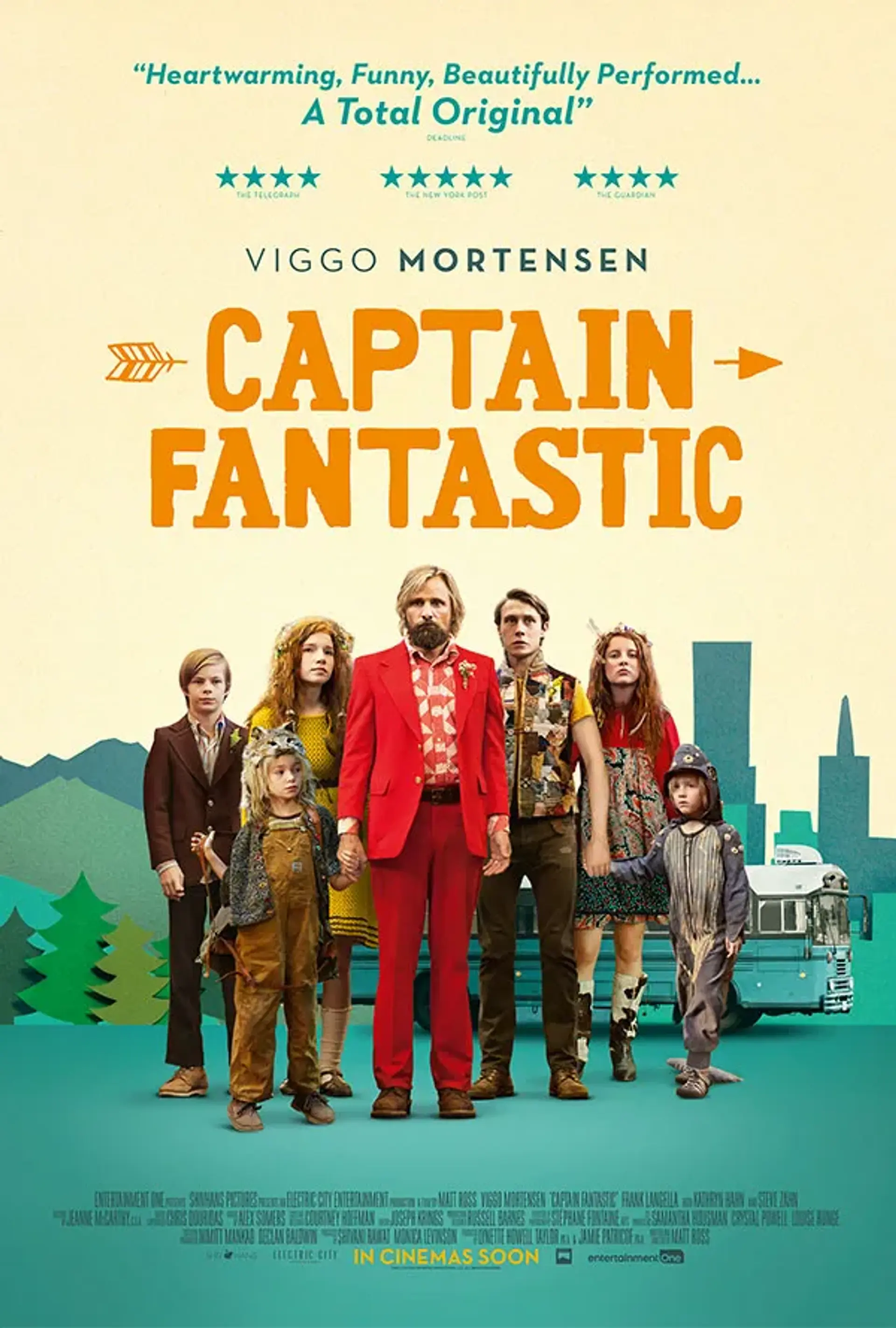 دانلود فیلم کاپیتان فوق العاده (Captain Fantastic 2016)