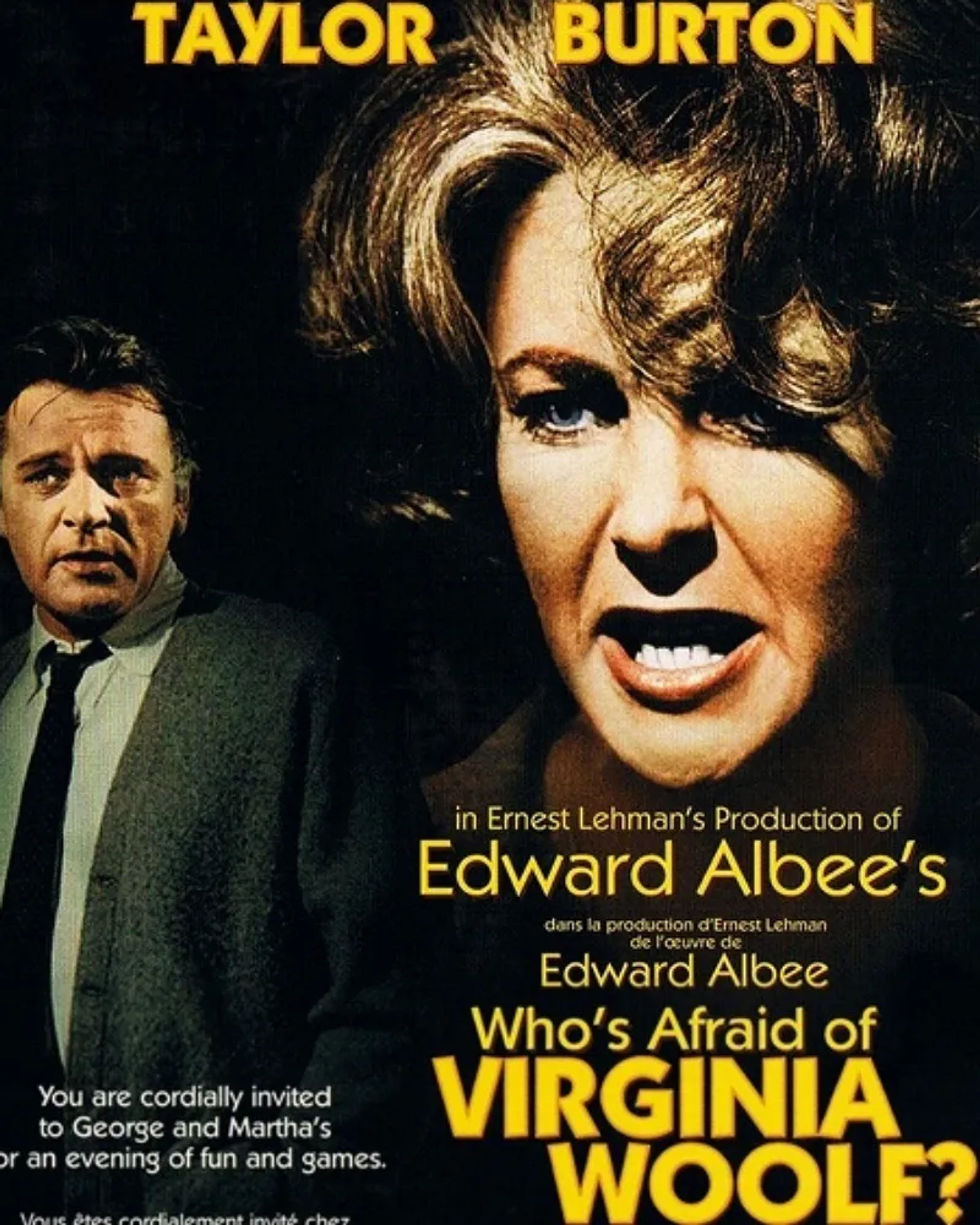 دانلود فیلم چه کسی از ویرجینیا وولف می ترسد؟ (Who's Afraid of Virginia Woolf? 1966)