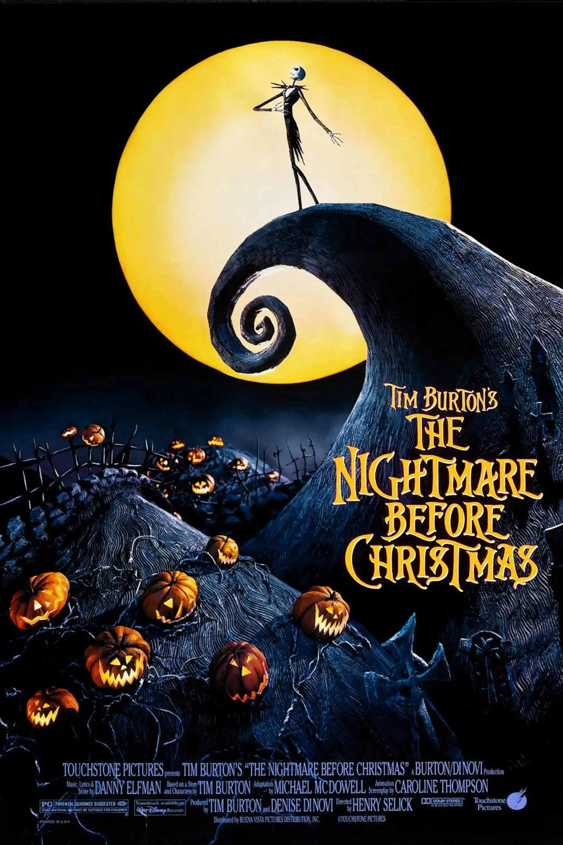 دانلود انیمیشن کابوس قبل از کریسمس (The Nightmare Before Christmas 1993)