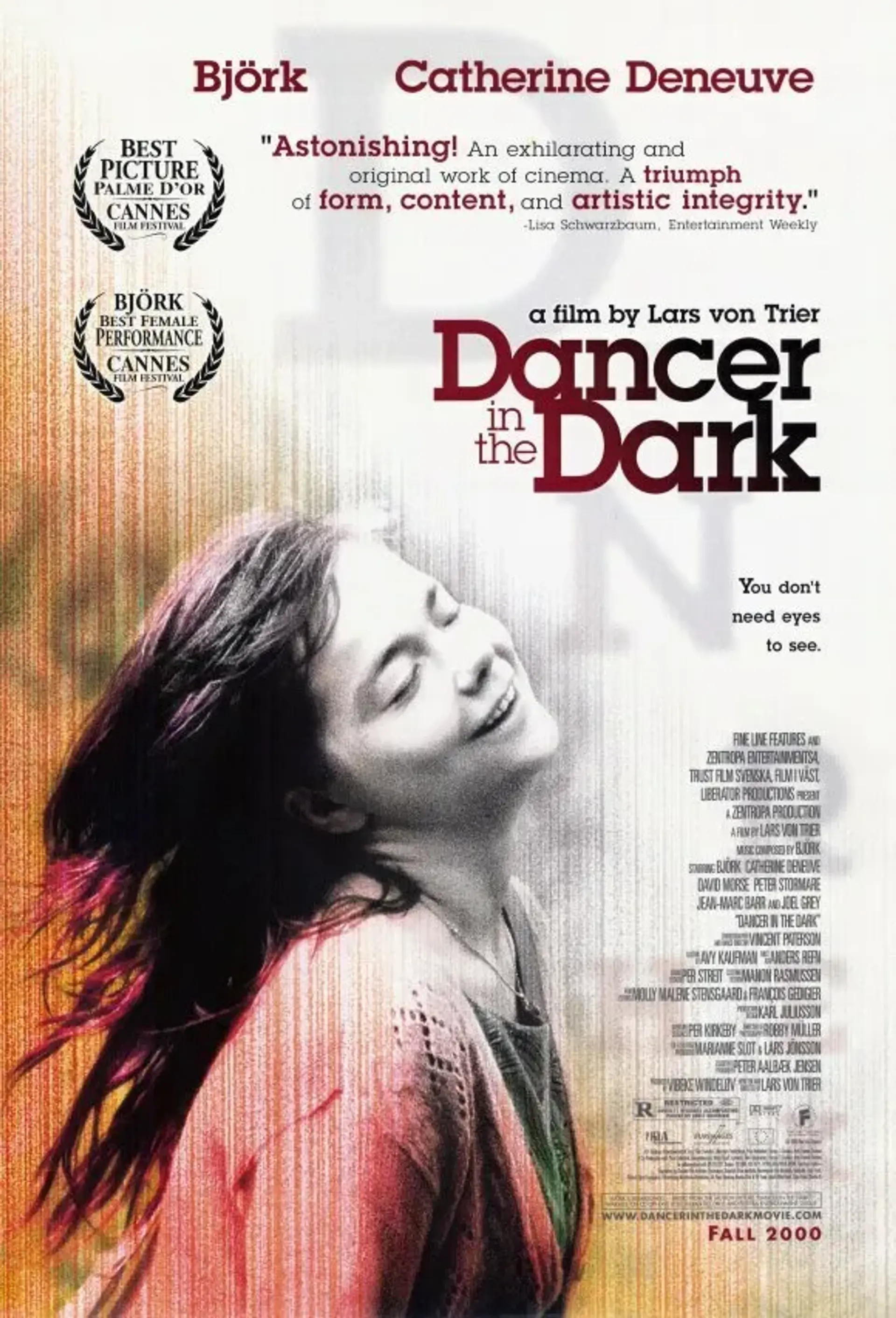 دانلود فیلم رقصنده در تاریکی (Dancer in the Dark 2000)