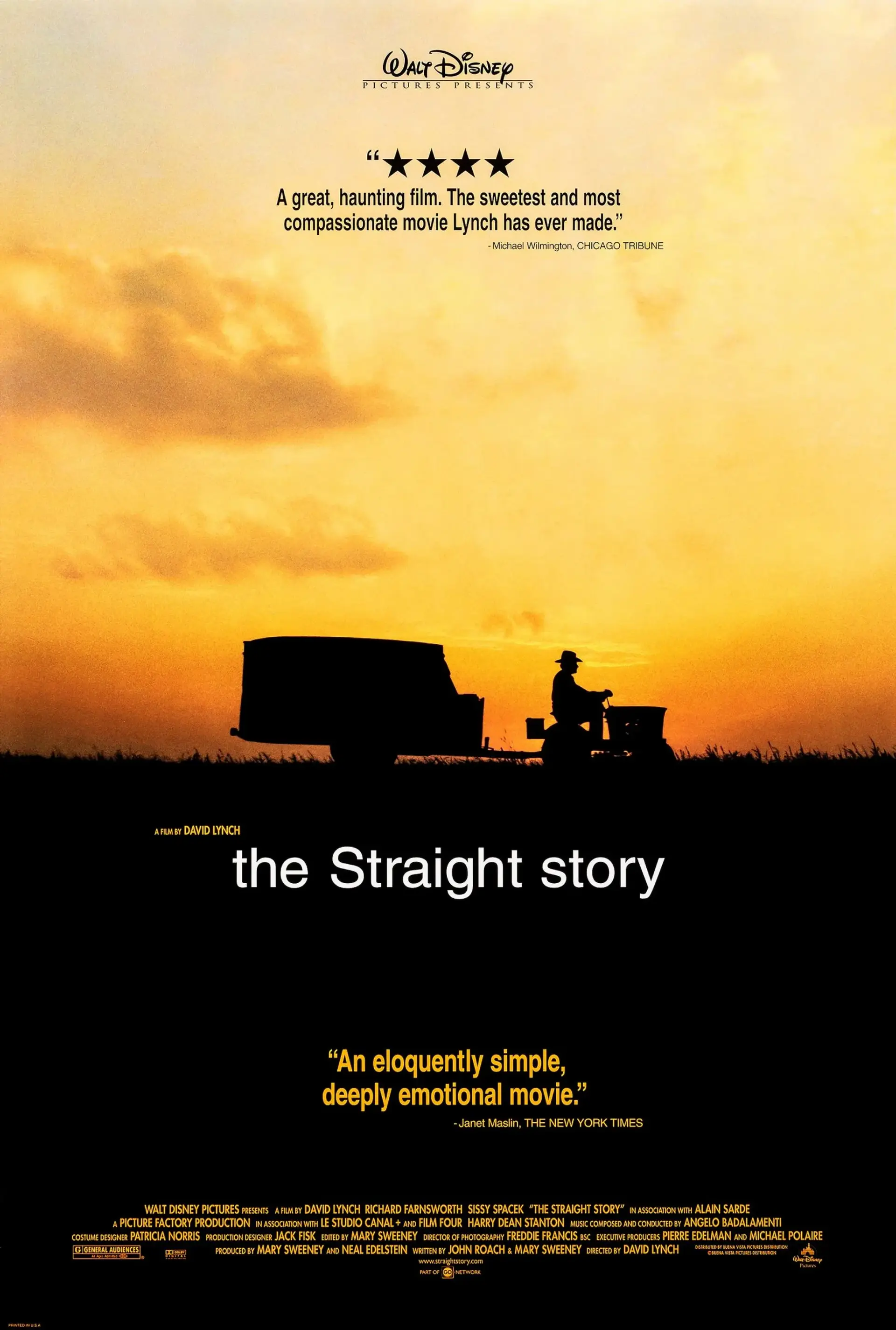 فیلم داستان استریت (The Straight Story 1999)