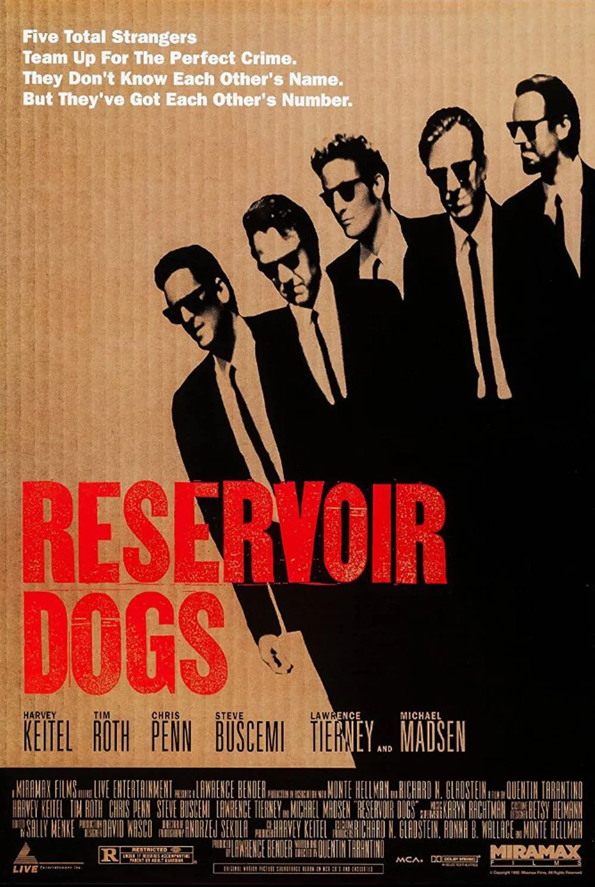 دانلود فیلم سگ های انباری (Reservoir Dogs 1992)