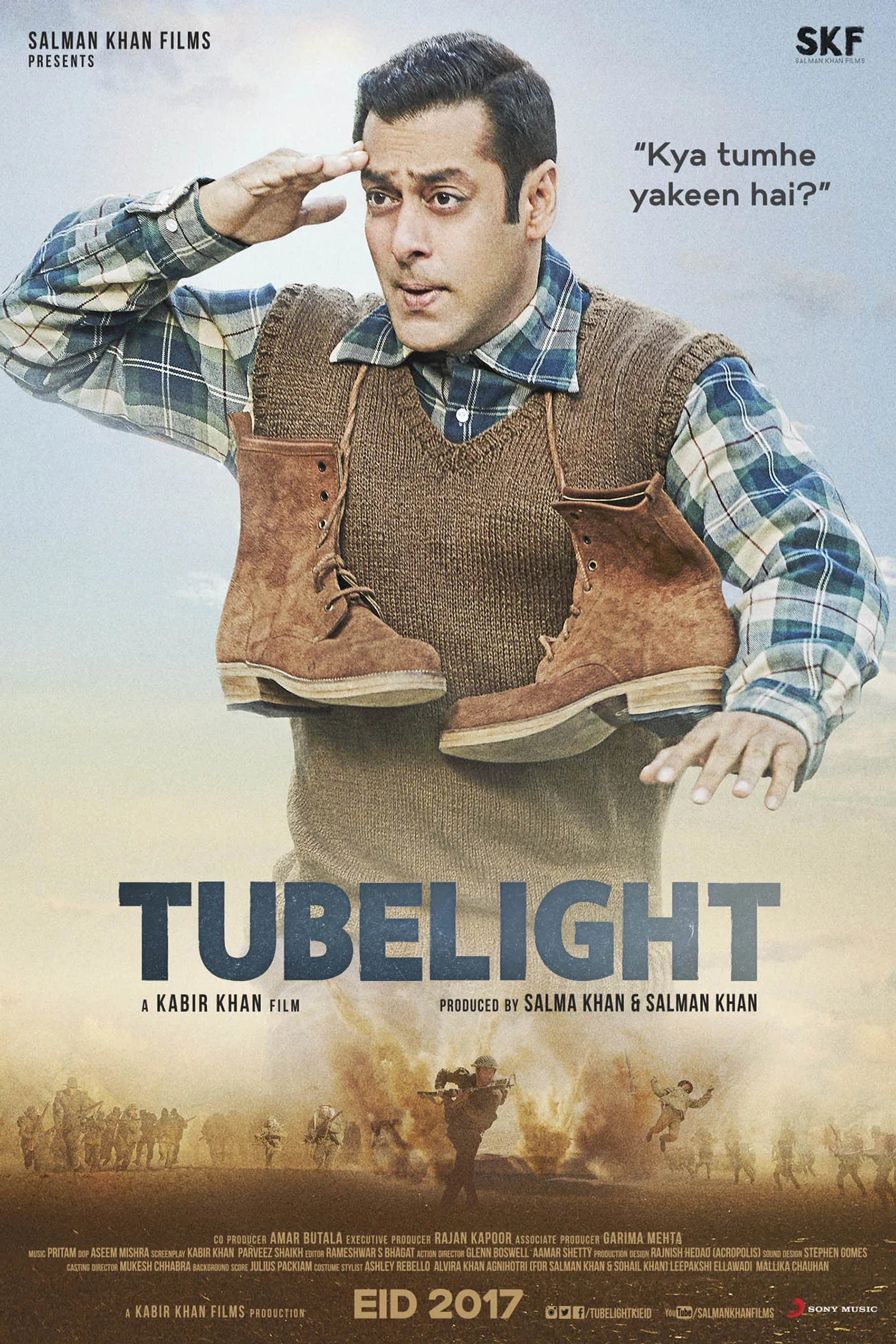 دانلود فیلم لامپ مهتابی (Tubelight 2017)