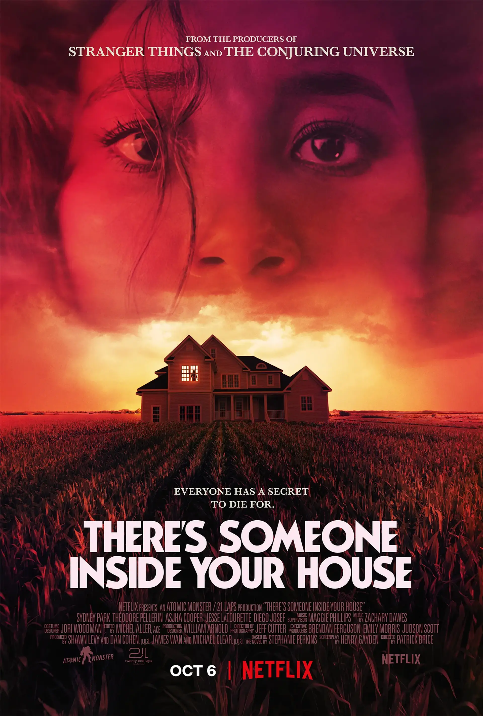 دانلود فیلم شخصی درون خانه شماست (There's Someone Inside Your House 2021)