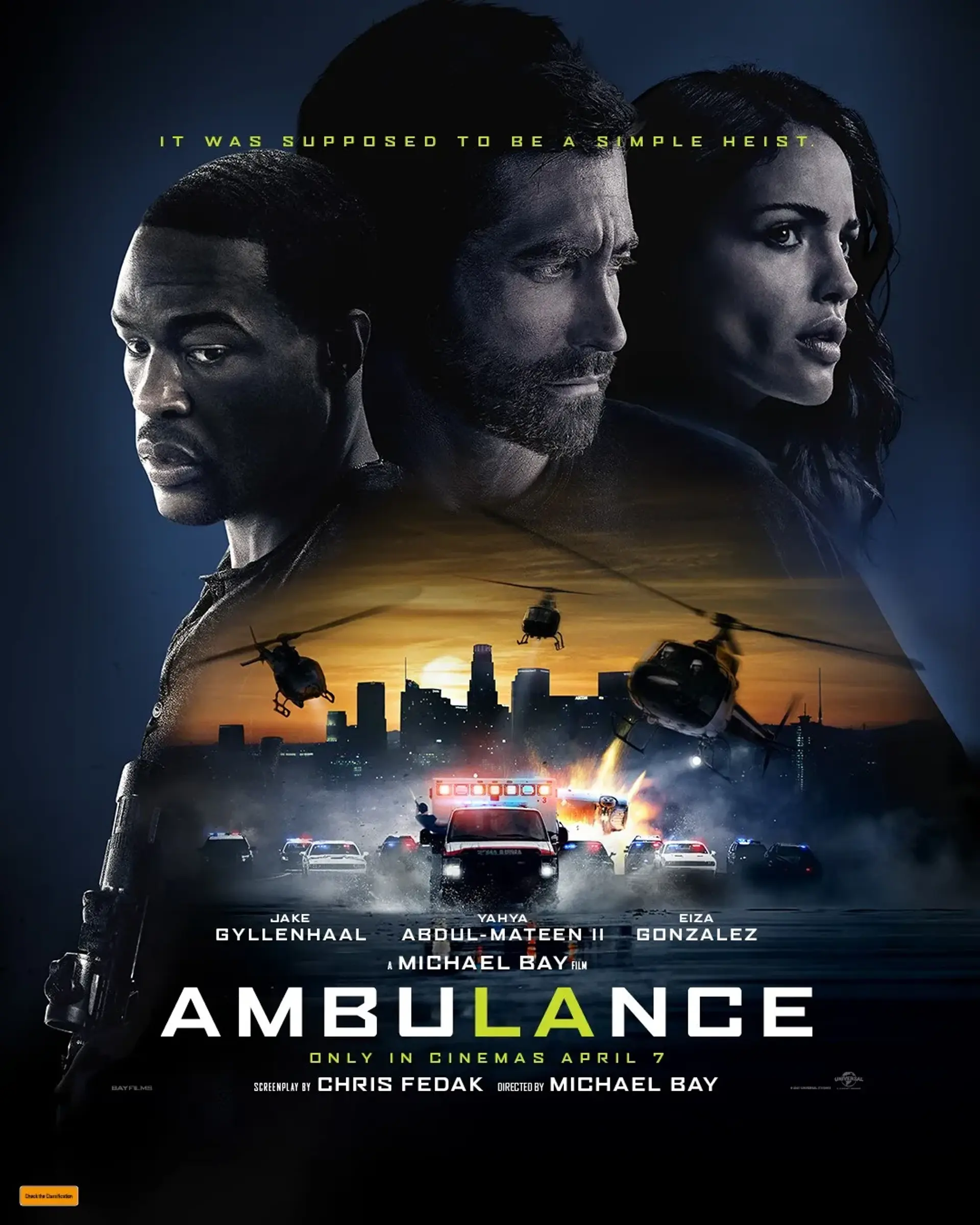 دانلود فیلم آمبولانس (Ambulance 2022)